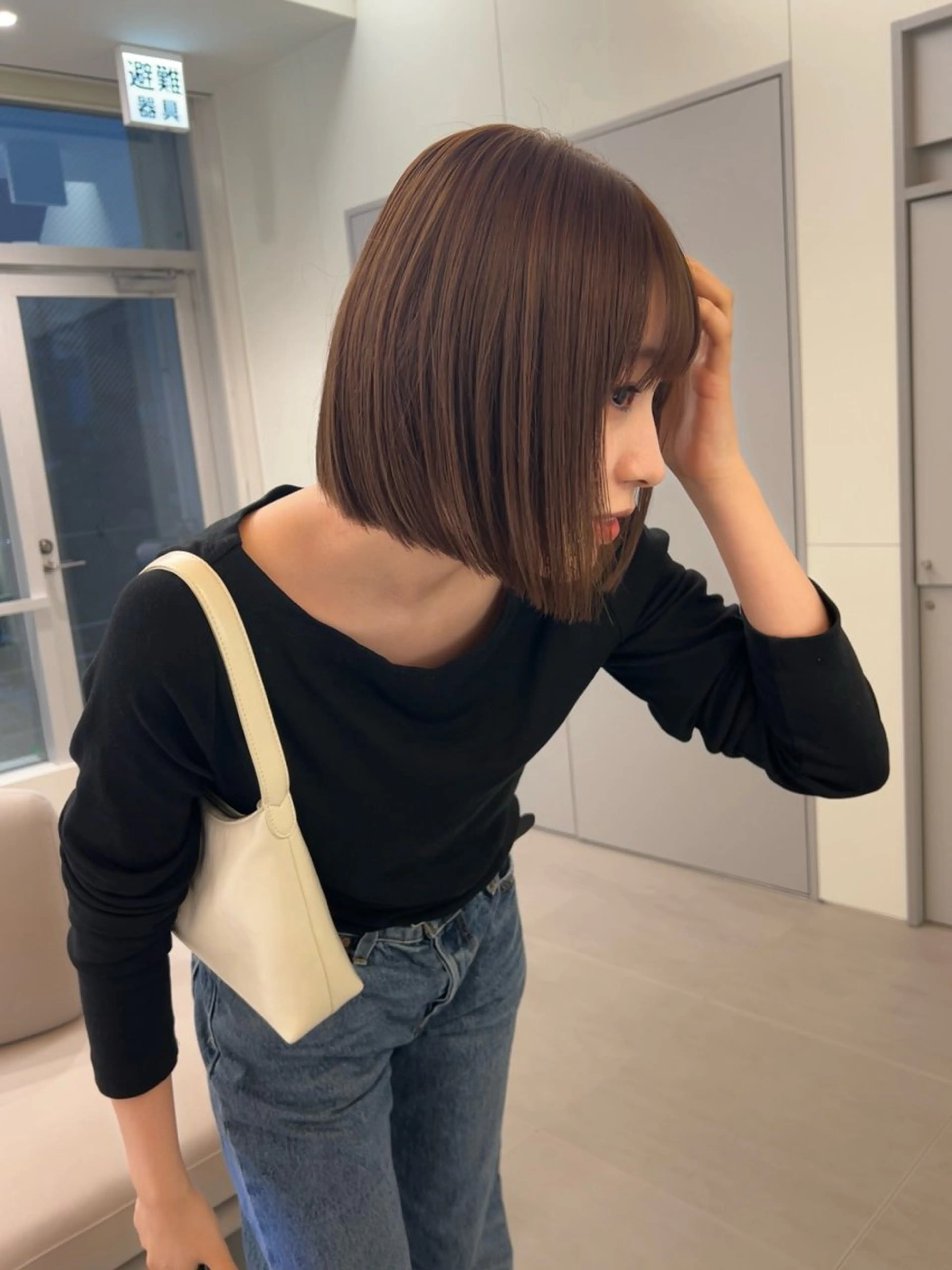 ショート 透けるカラー🫧 Memi🎀のヘアスタイル