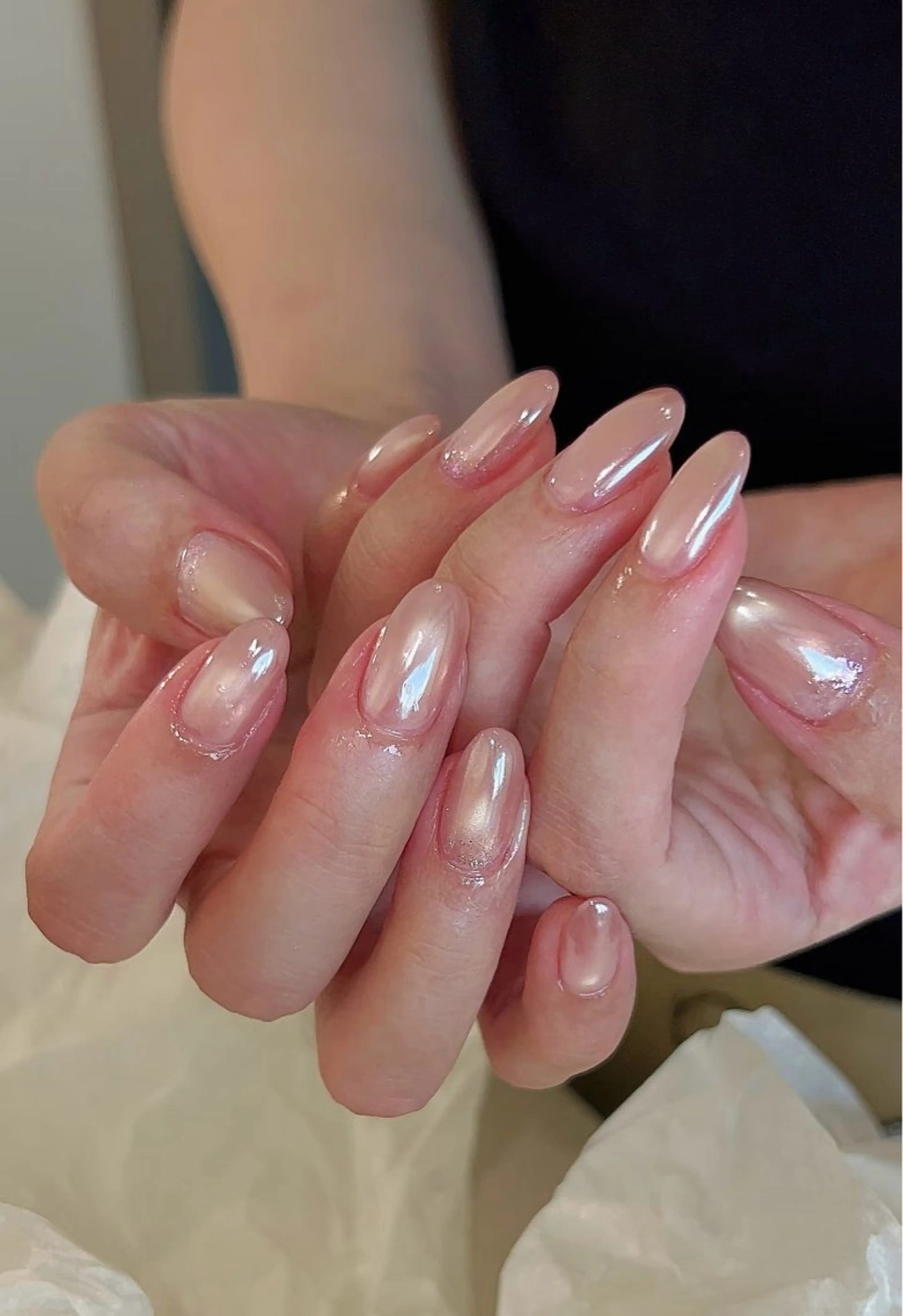 ネイル 氷ネイル・うるうるネイル マグネットネイル マグネットワンカラー ミラーネイル ワンカラーネイル seiko nailのネイルデザイン