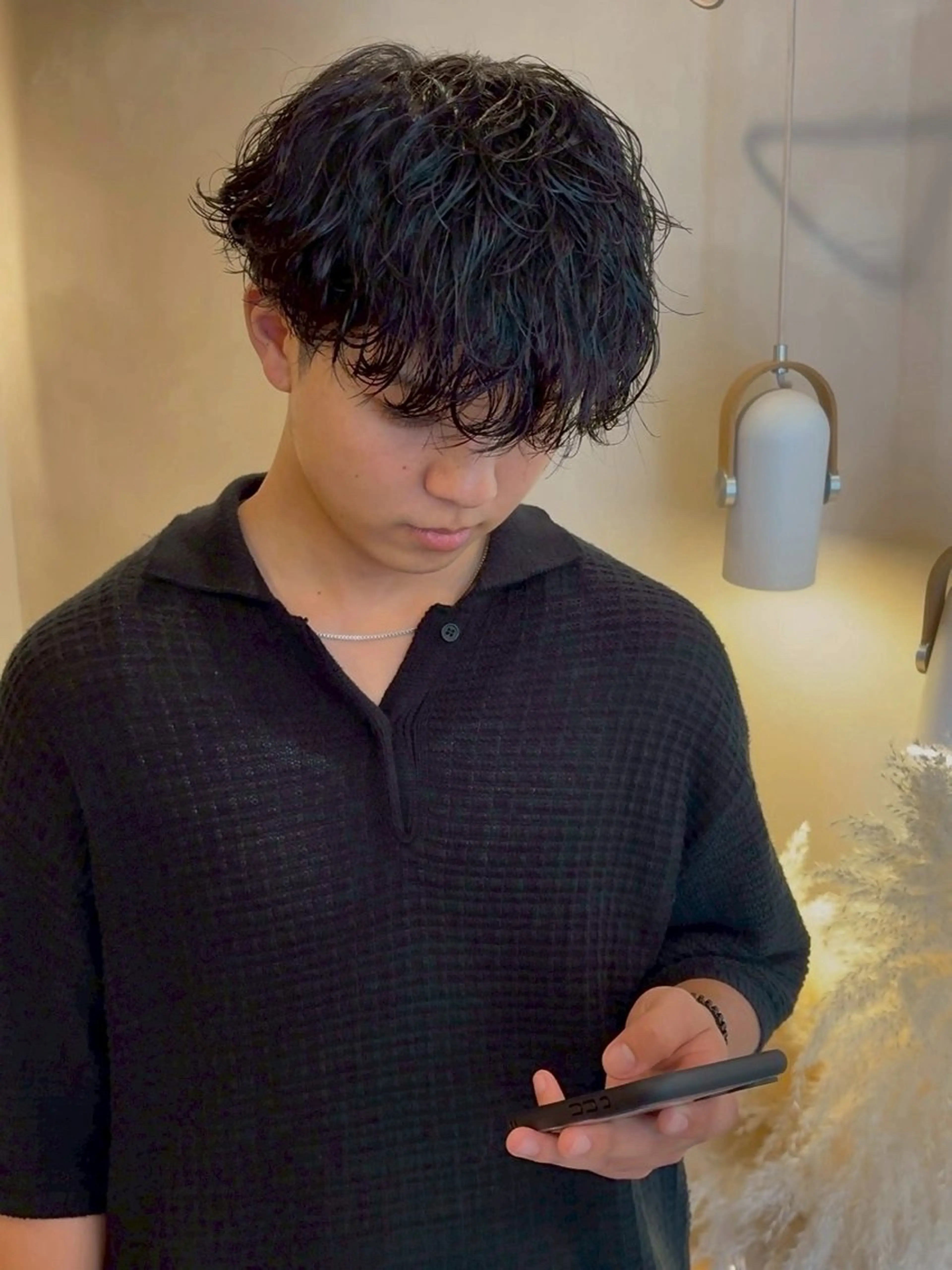 パーマ メンズ カット パーマ メンズパーマ/長岡 坂口祥貴/店長のヘアスタイル