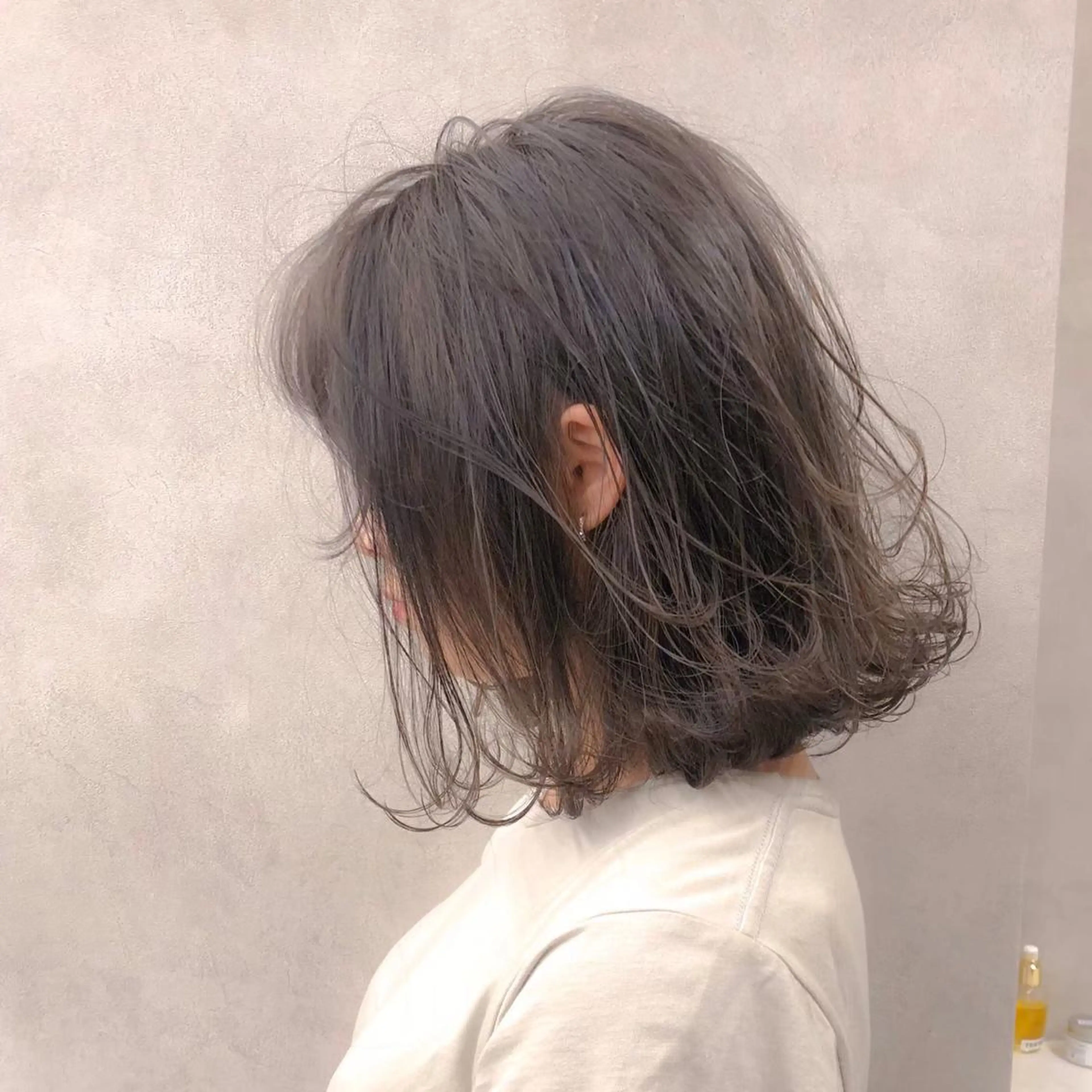 セミロング カラー 赤み消しカラー 🍀JUNKIのヘアスタイル