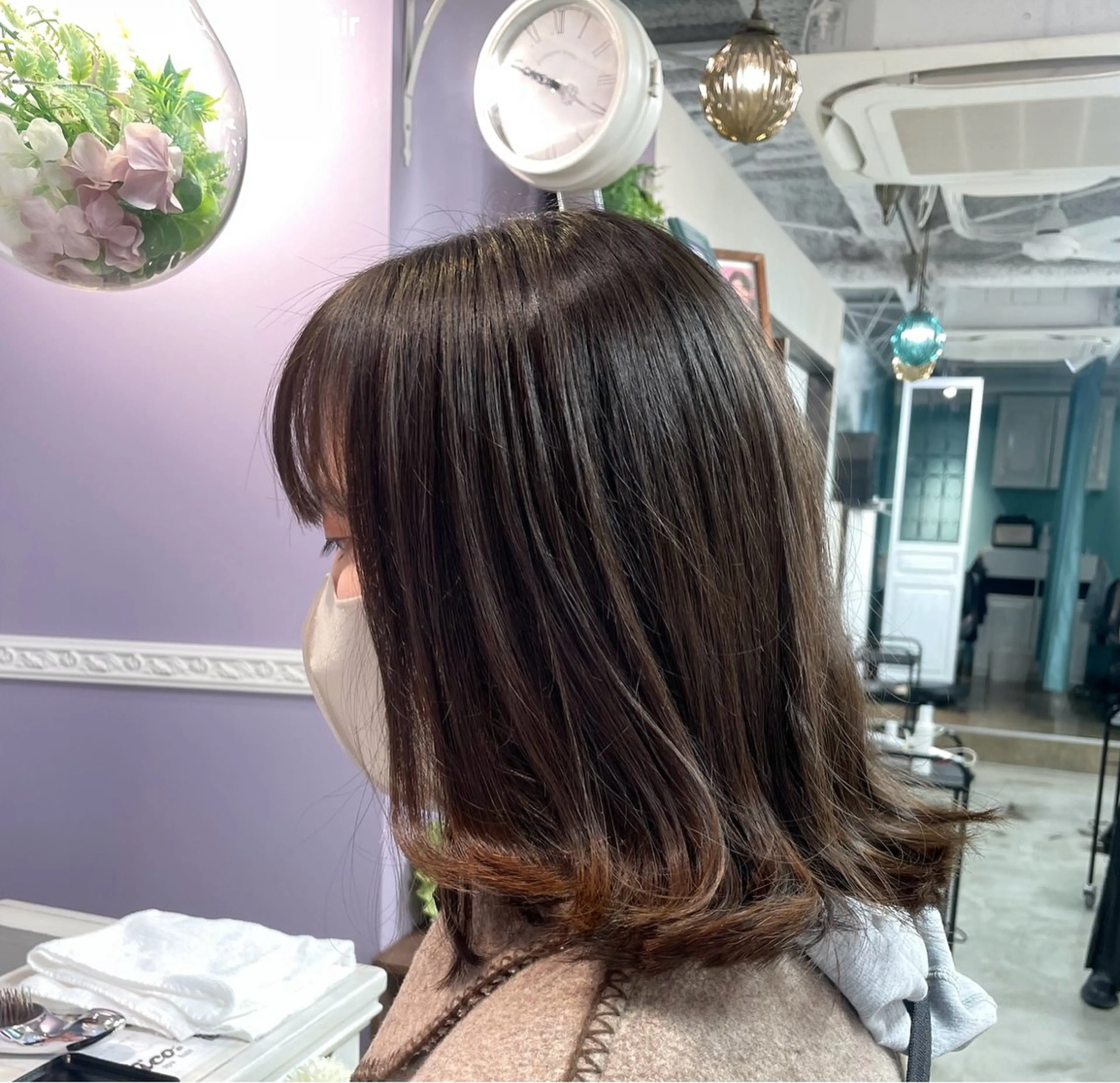 ミディアム トリートメント カット ヘッドスパ 【tico】 Chihoのマツエク・マツパデザイン