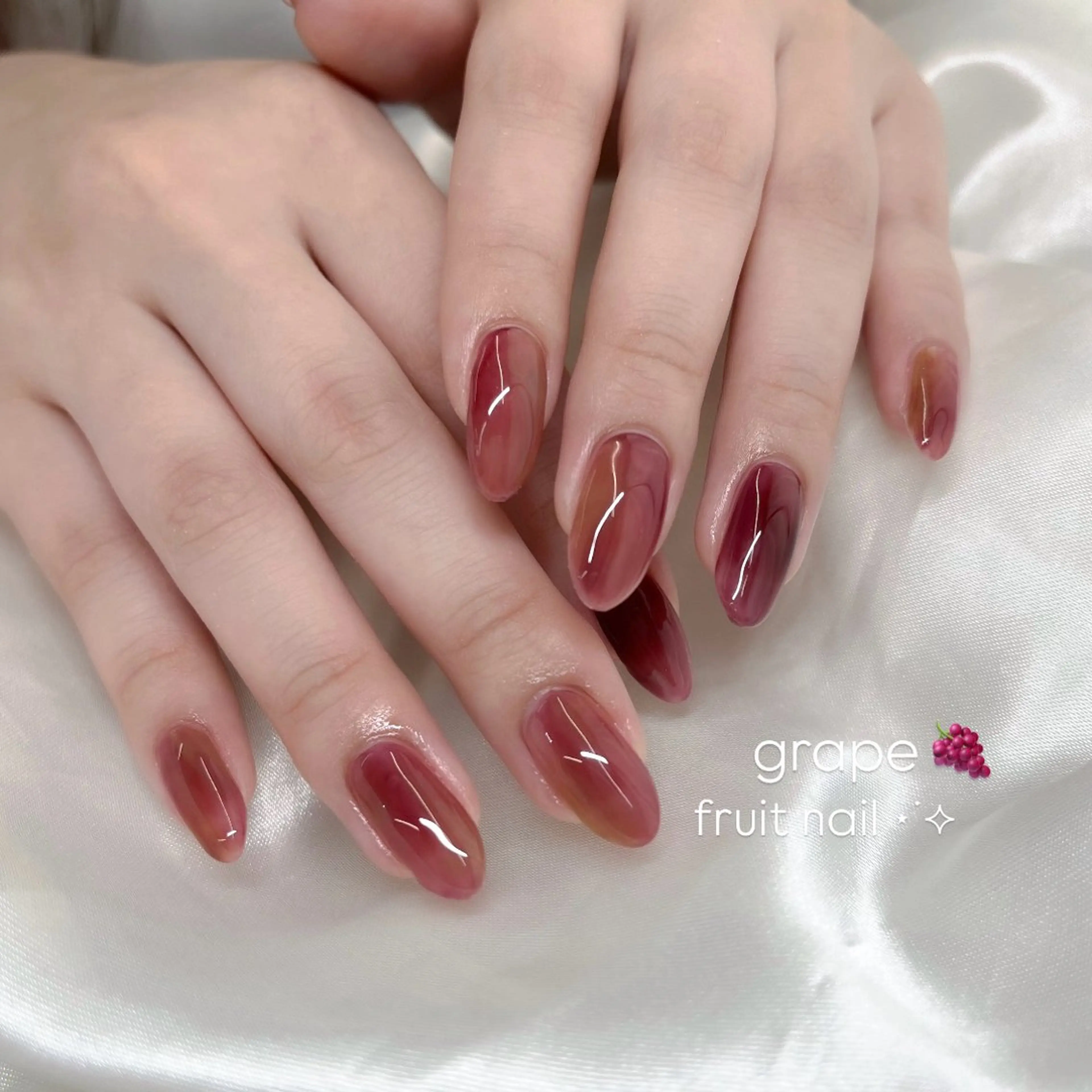 ネイル ハンドネイル 【LILY】 ainaのネイルデザイン