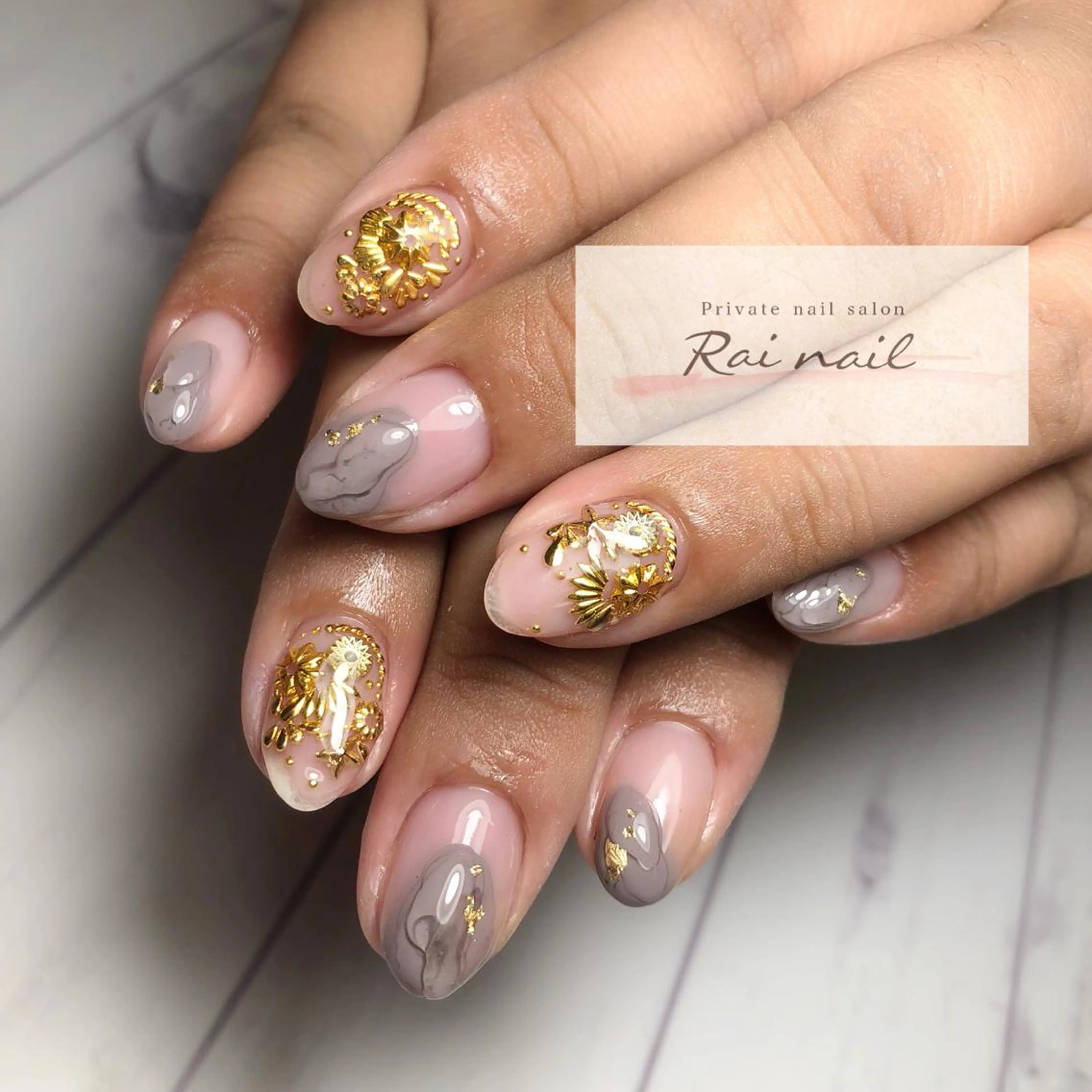 ネイル ハンドネイル Rai nail_ Risaのネイルデザイン