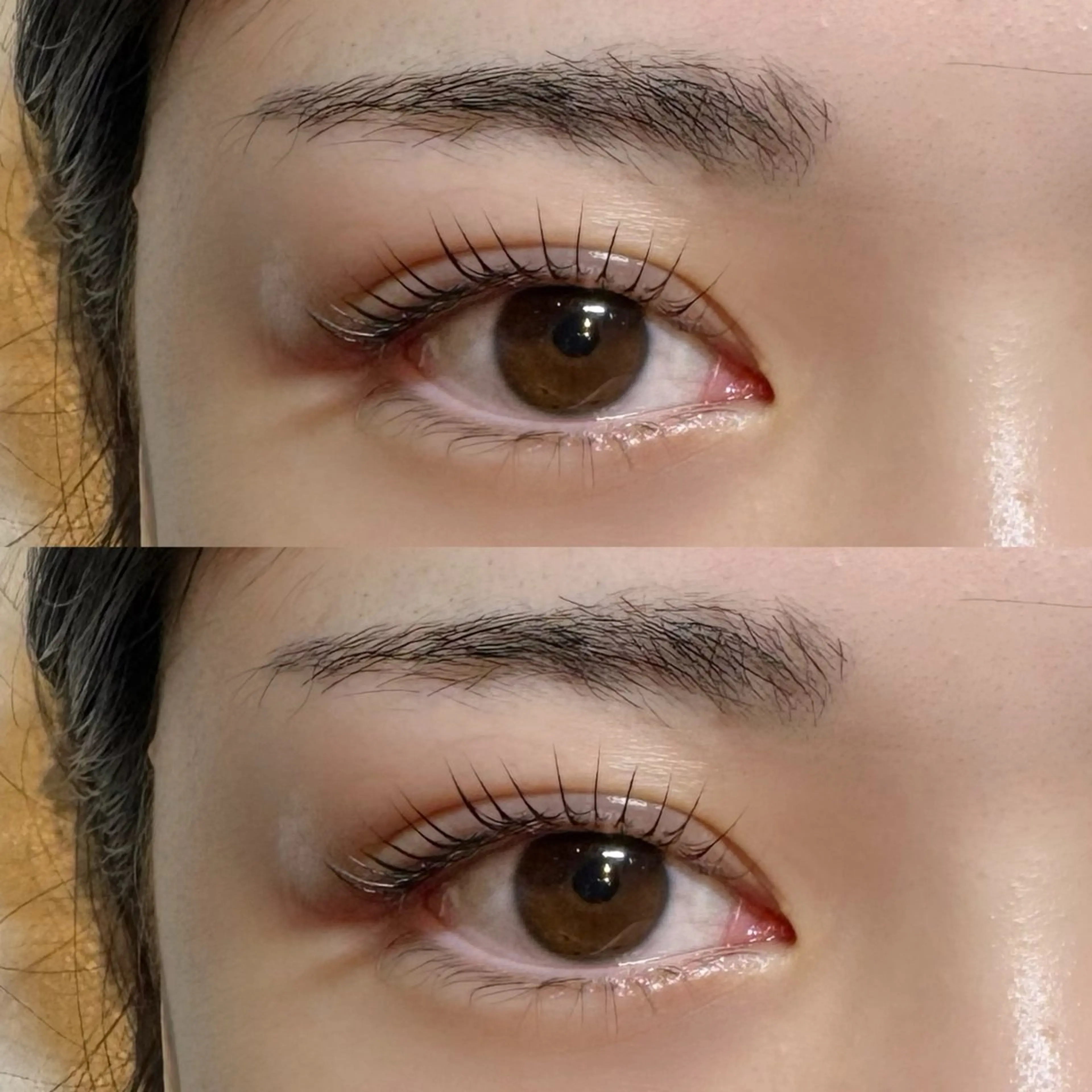 マツエク・マツパ パリジェンヌラッシュリフト まつげパーマ 一重×まつ毛パーマ nya-meluxe 杵渕彩希のマツエク・マツパデザイン