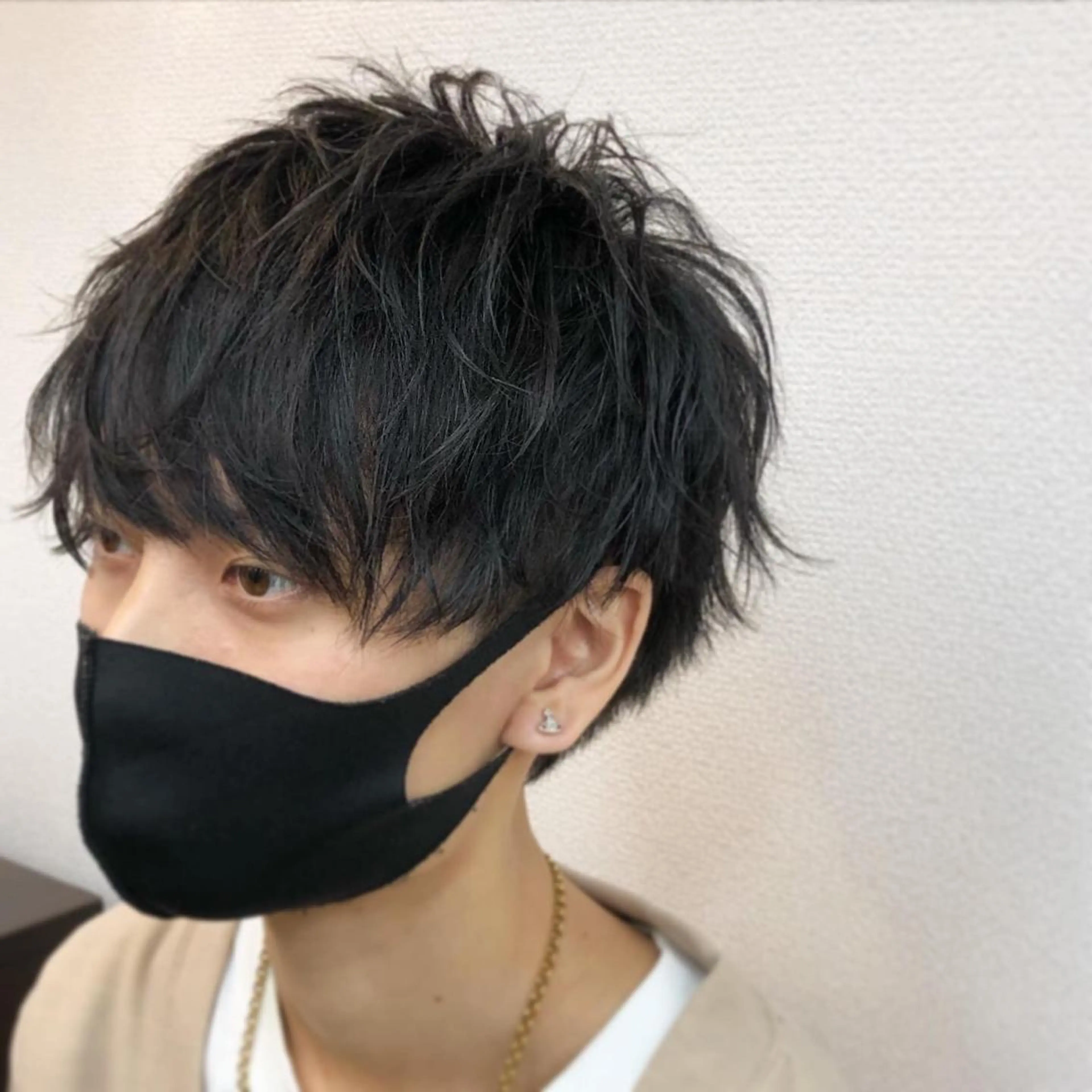 メンズ マッシュ カット HINATA ひなたのヘアスタイル