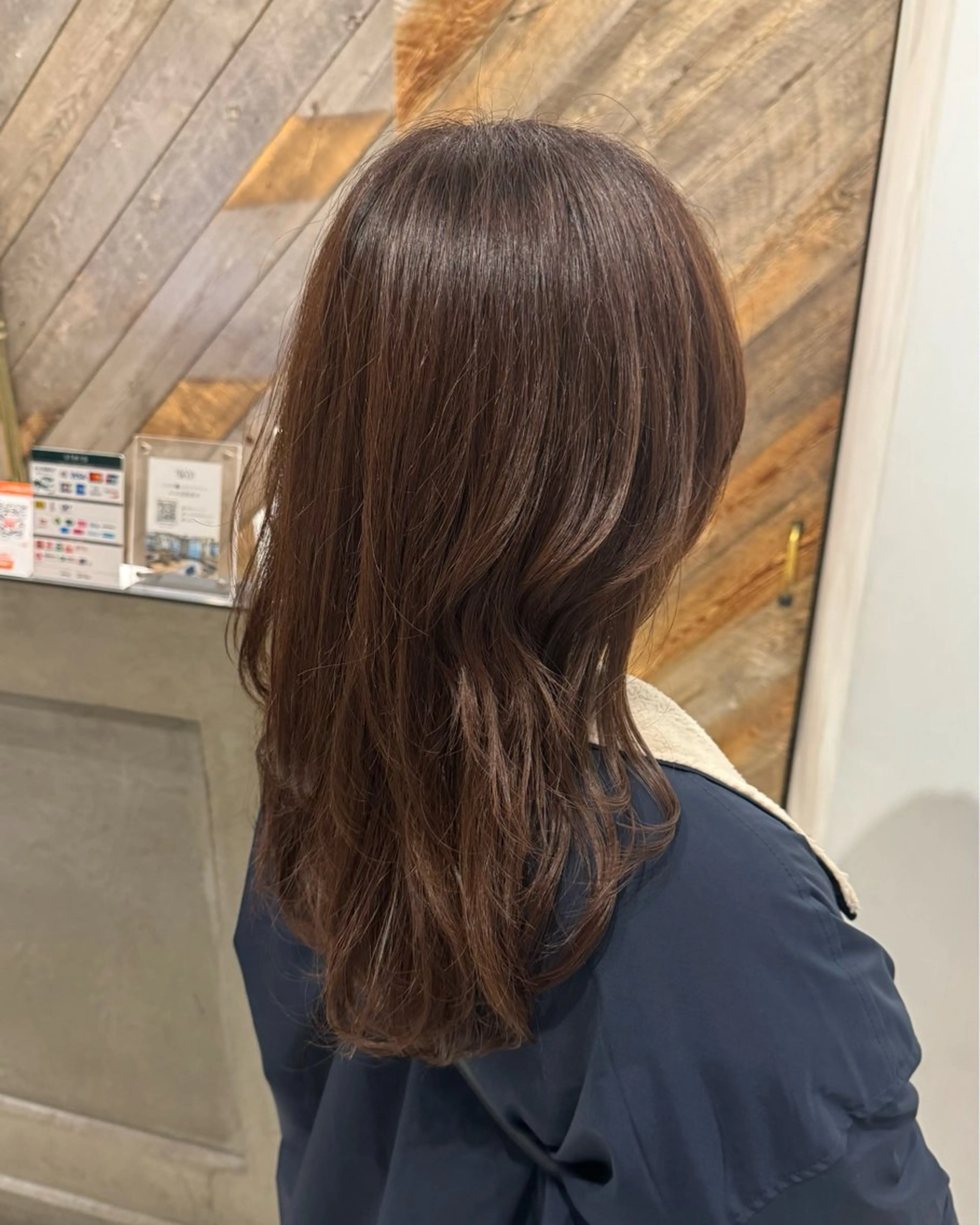 セミロング カット ヘアカラー トリートメント ボブ/パーマ/レイ ヤー/新宿/KOKIのヘアスタイル