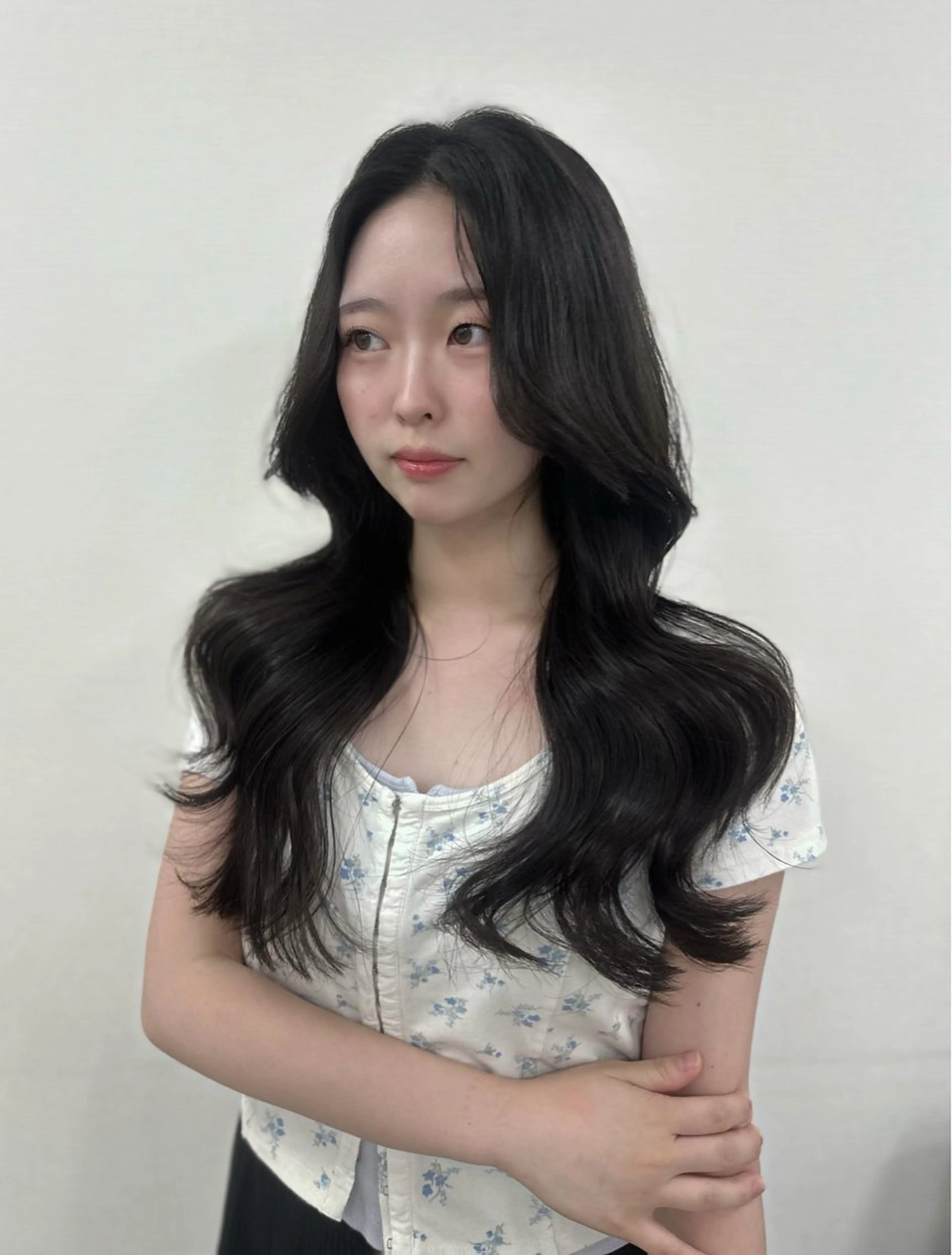 ロング カラー カット ヘアカラー トリートメント 上品モテヘア🩶 karen🩶のヘアスタイル