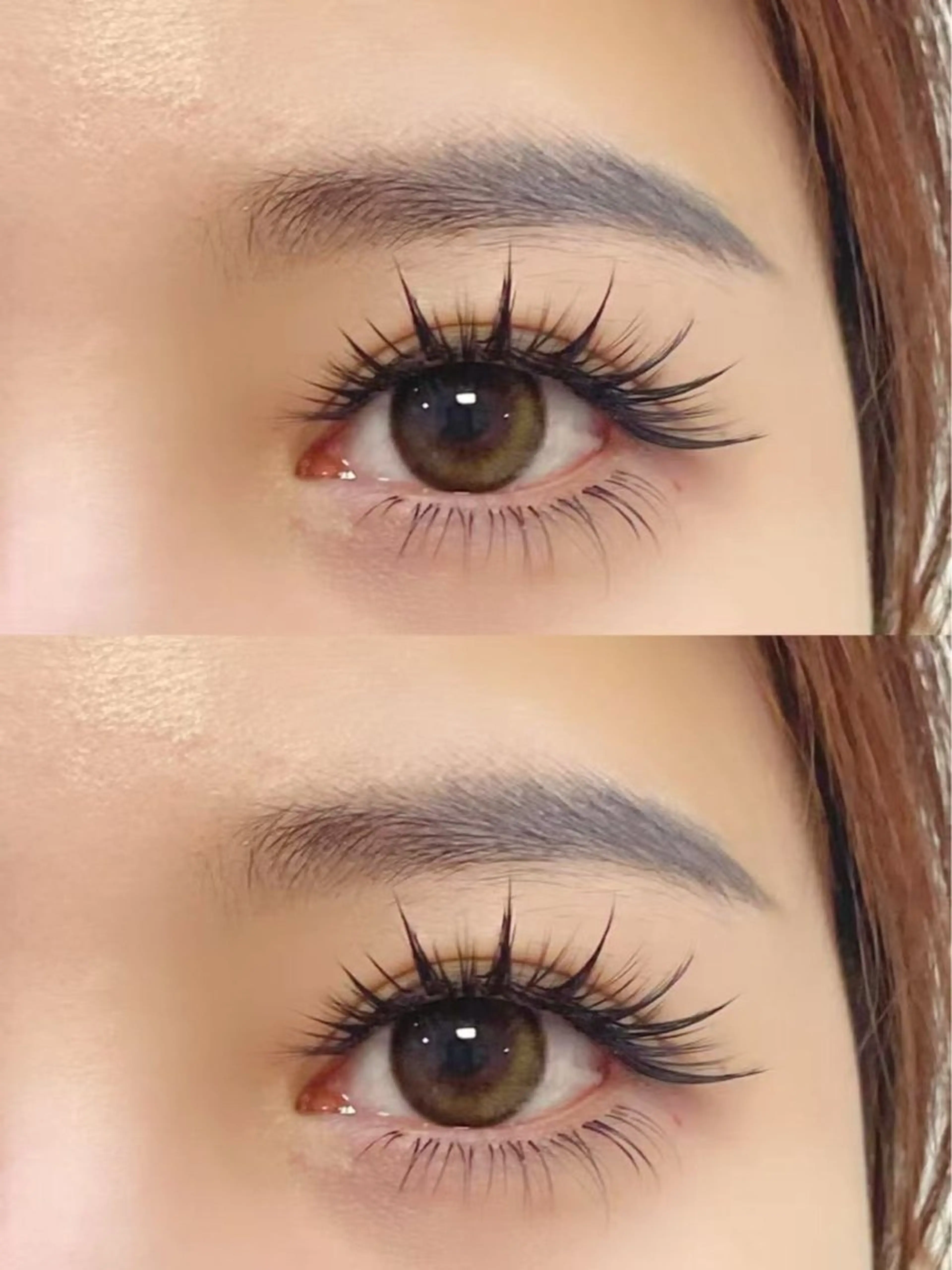 マツエク・マツパ 付け放題 バインドロック カラーマツエク フラットラッシュ 韓国風マツエク W Salon アイラッシュのマツエク・マツパデザイン