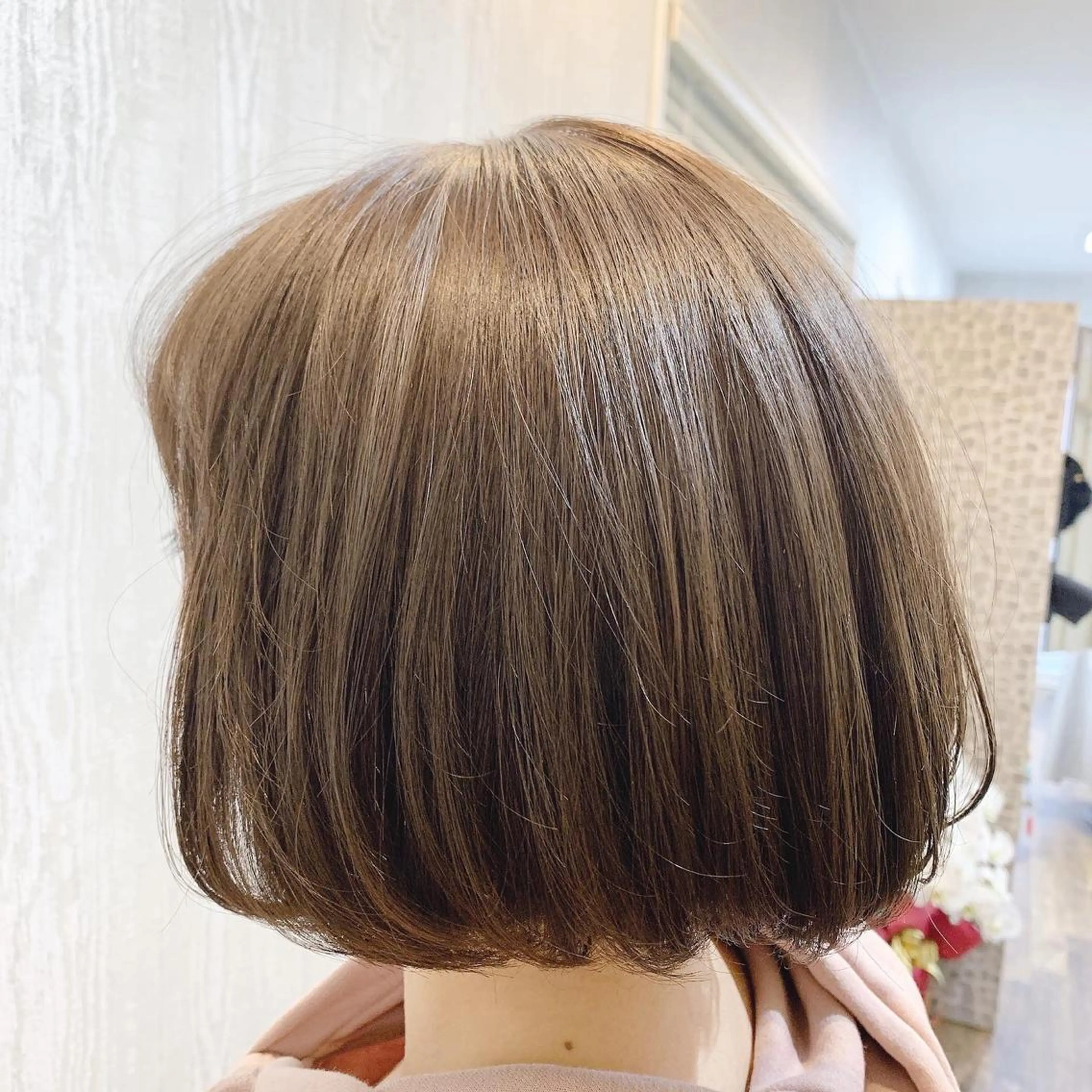 ショート ヘアアレンジ HUENEST アカデミーサロンのヘアスタイル
