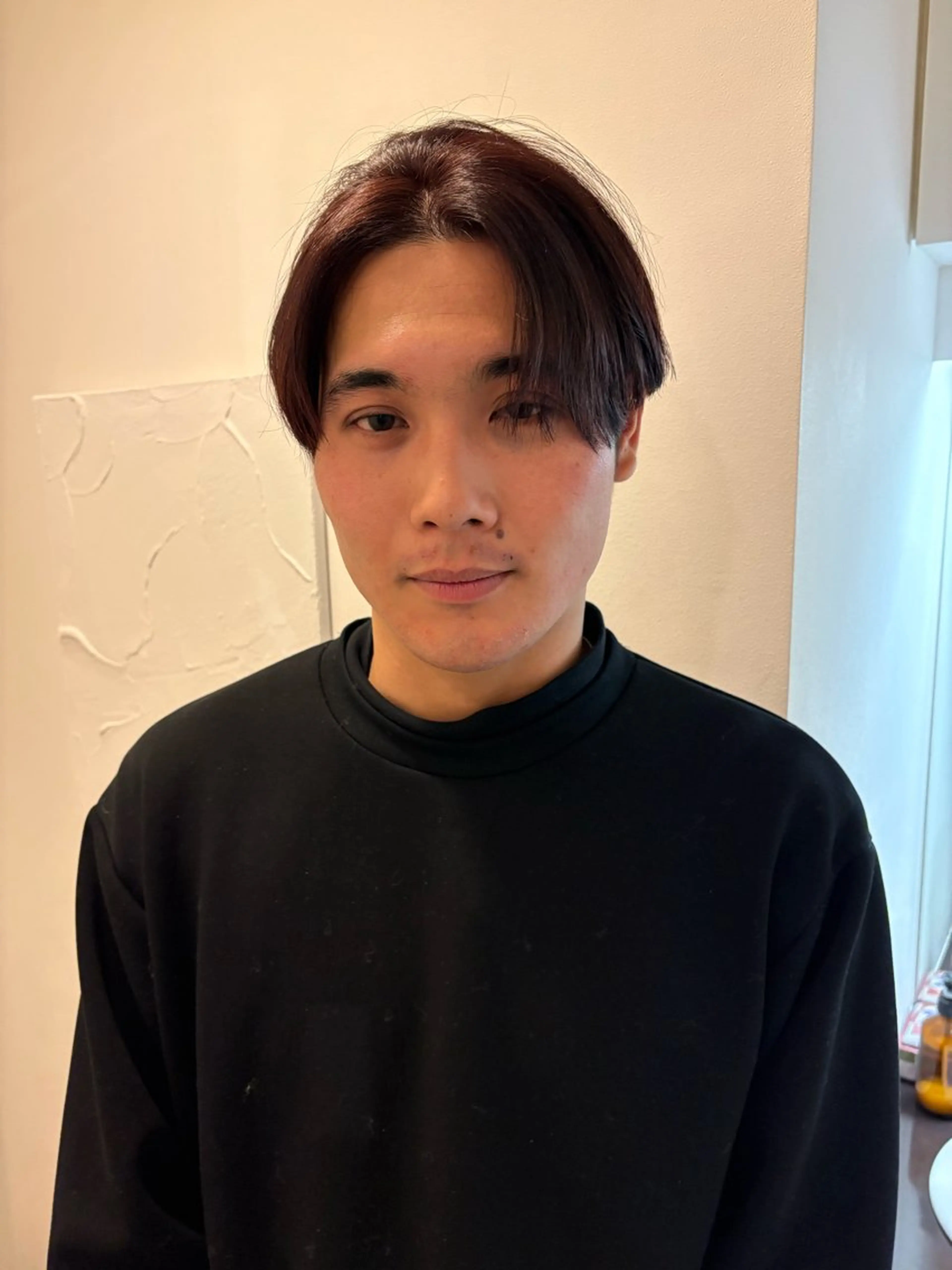 ショート ヘアカラー 峰尾 陽斗のヘアスタイル