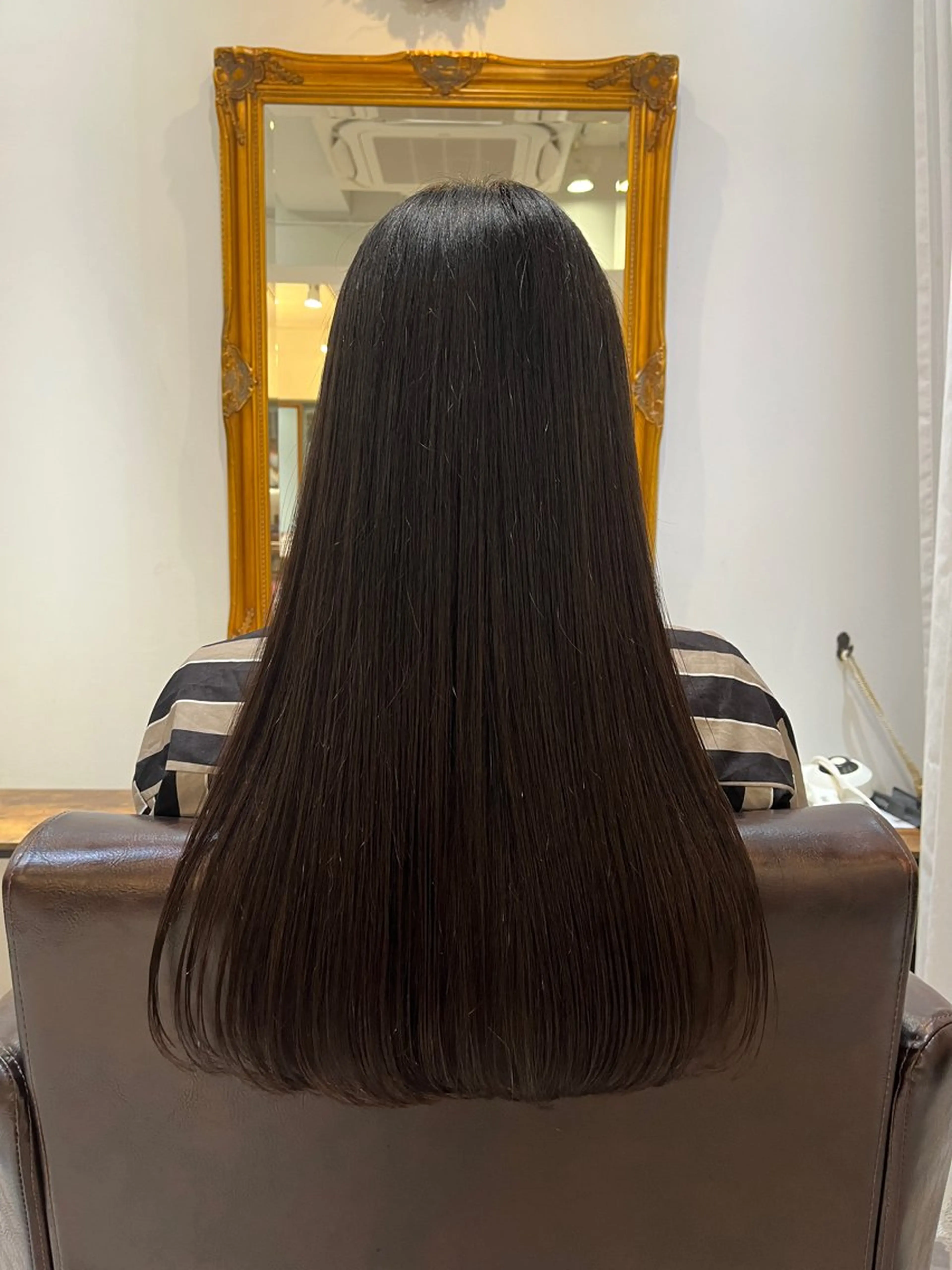 ロング ロング カット ヘアカラー トリートメント ツヤカラー🫧Sae ネイルモデル募集中のヘアスタイル