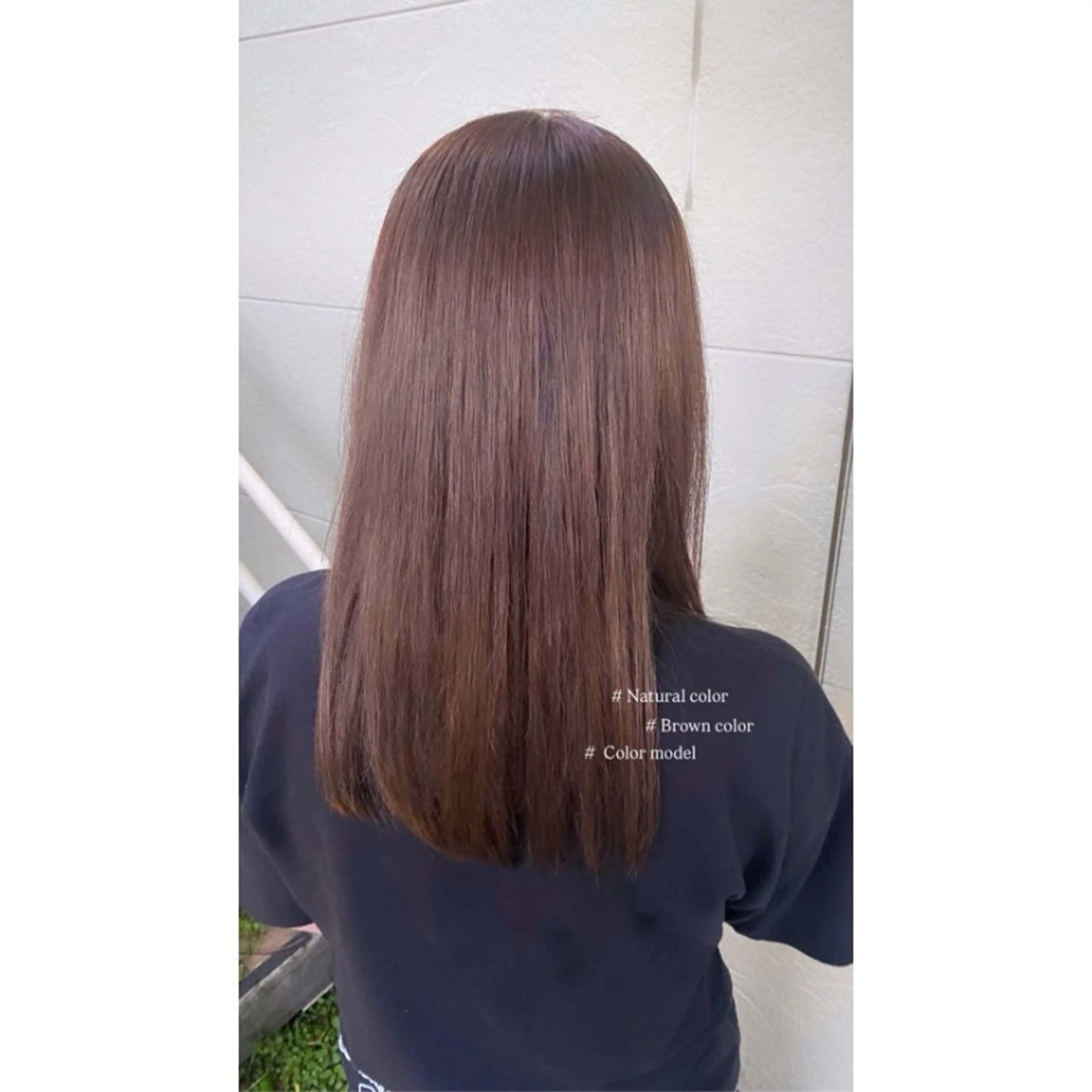 セミロング カラー 🫧透明感カラー🎀 /cinq/ユキ❄️のヘアスタイル