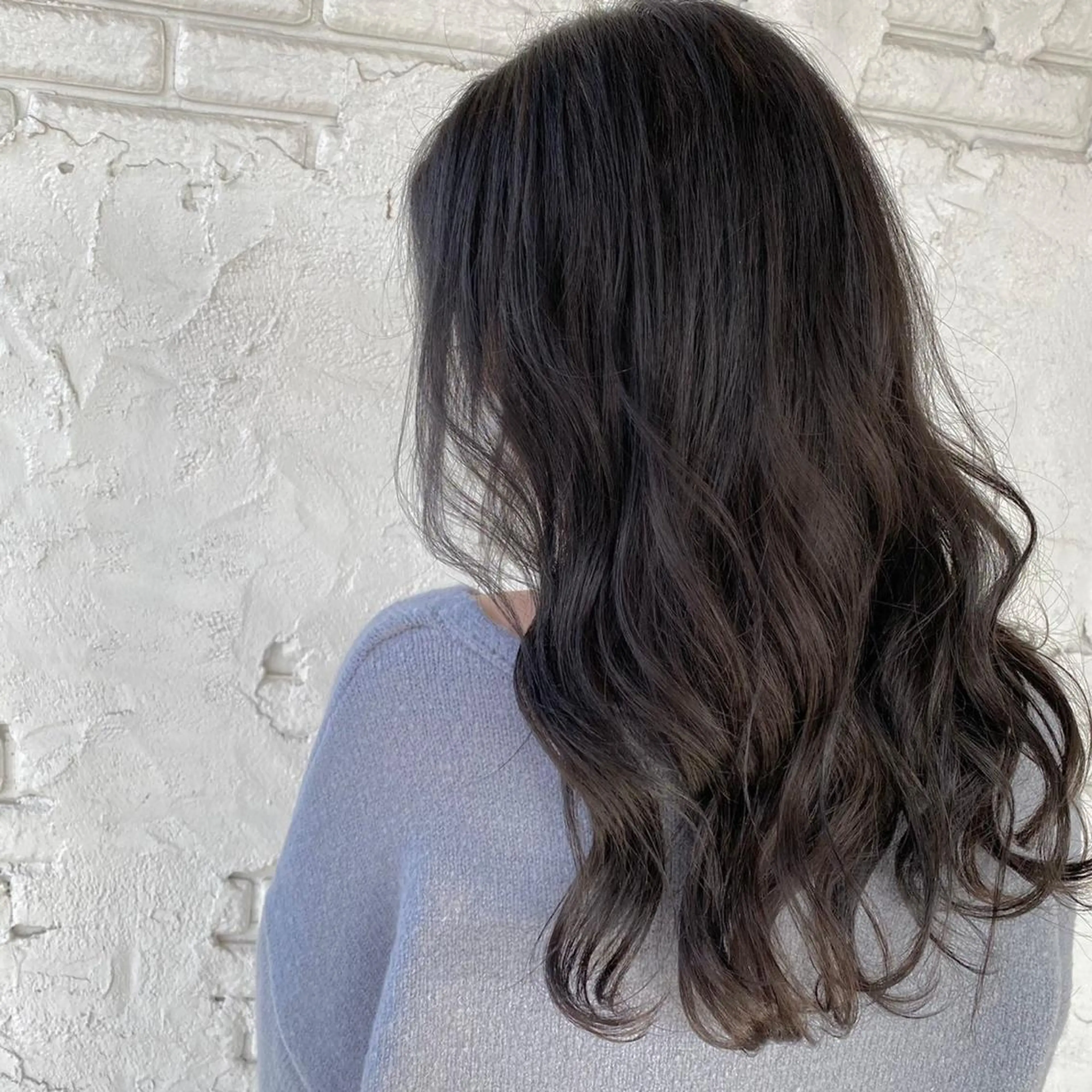 ロング 尾崎 優也のヘアスタイル