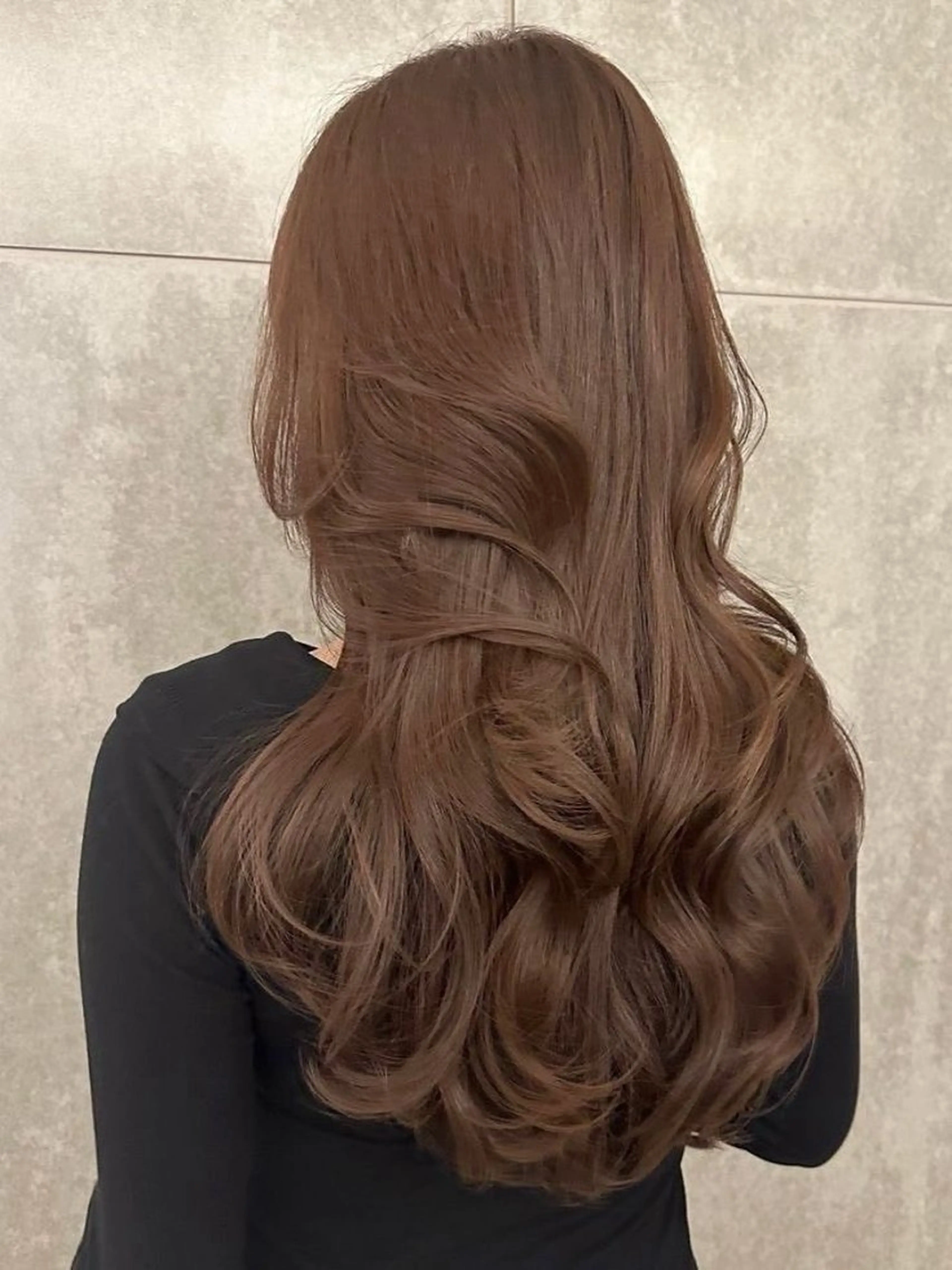 ロング カラー ベージュカラー ブラウンカラー 透明感カラー ヘアカラー 髪質改善Acero. shoyaのヘアスタイル