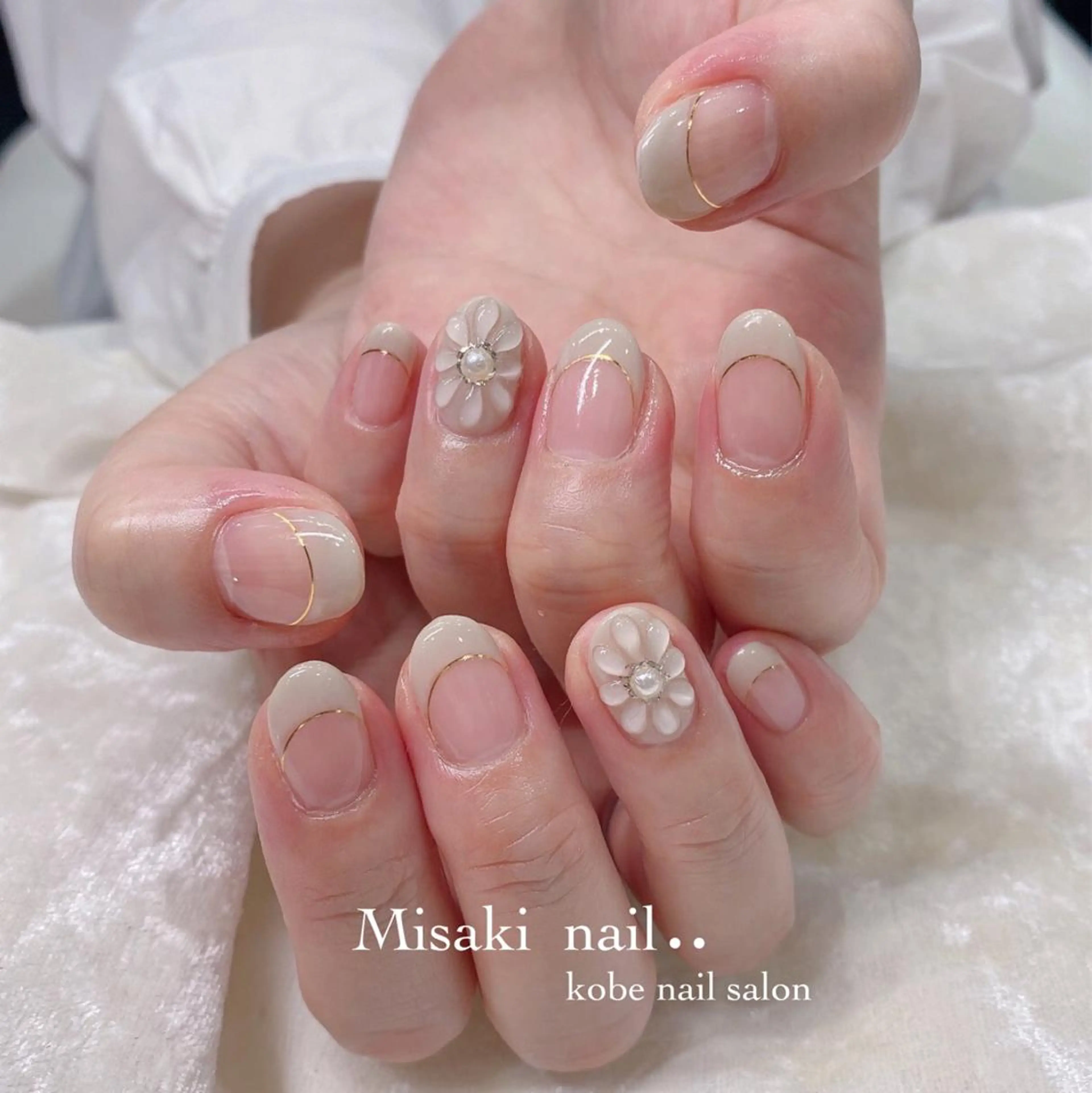 ネイル 韓国ネイル ワンホンネイル ハンドネイル nailsalon miinailsのネイルデザイン