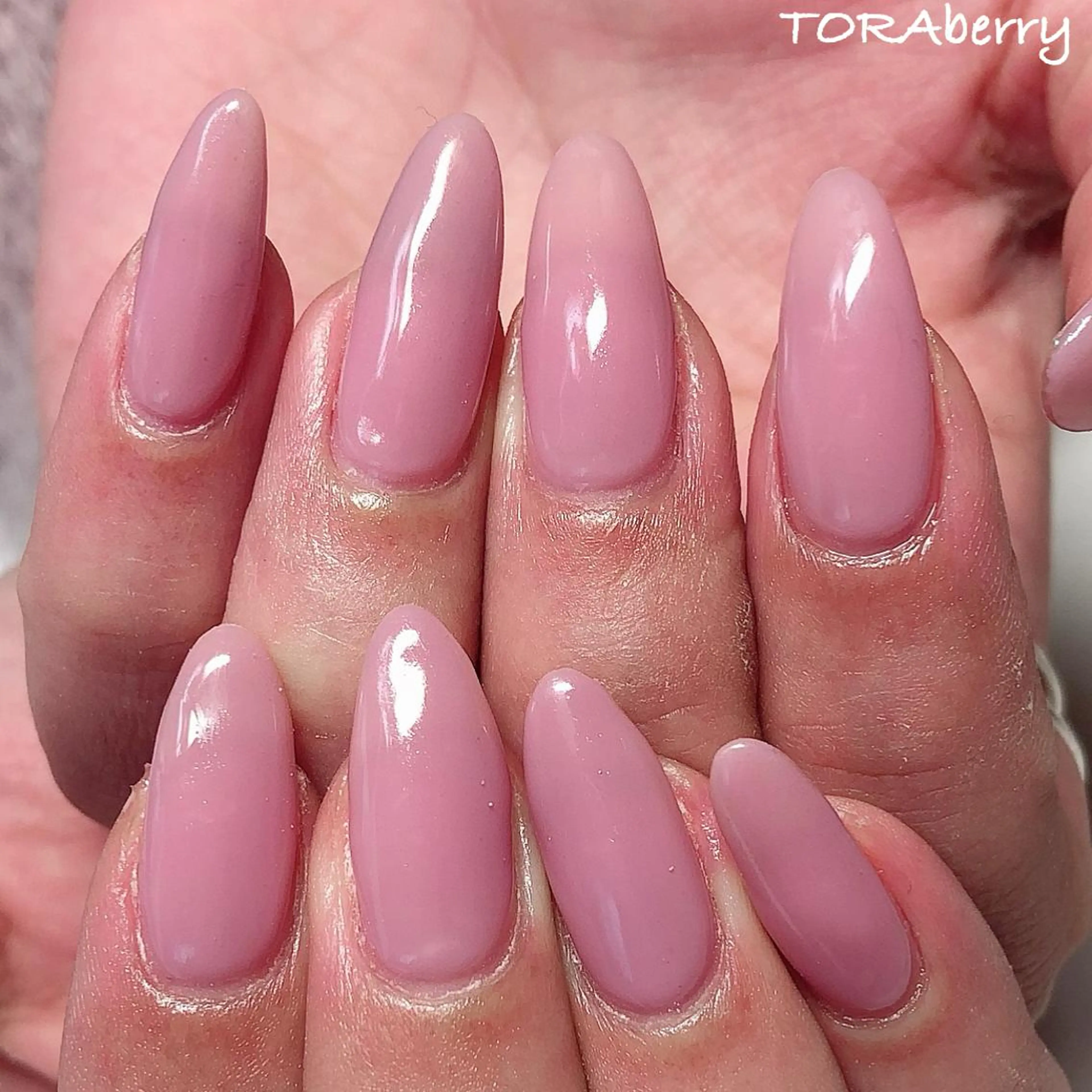 ネイル ワンカラーネイル ハンドネイル ネイリスト なつみのネイルデザイン