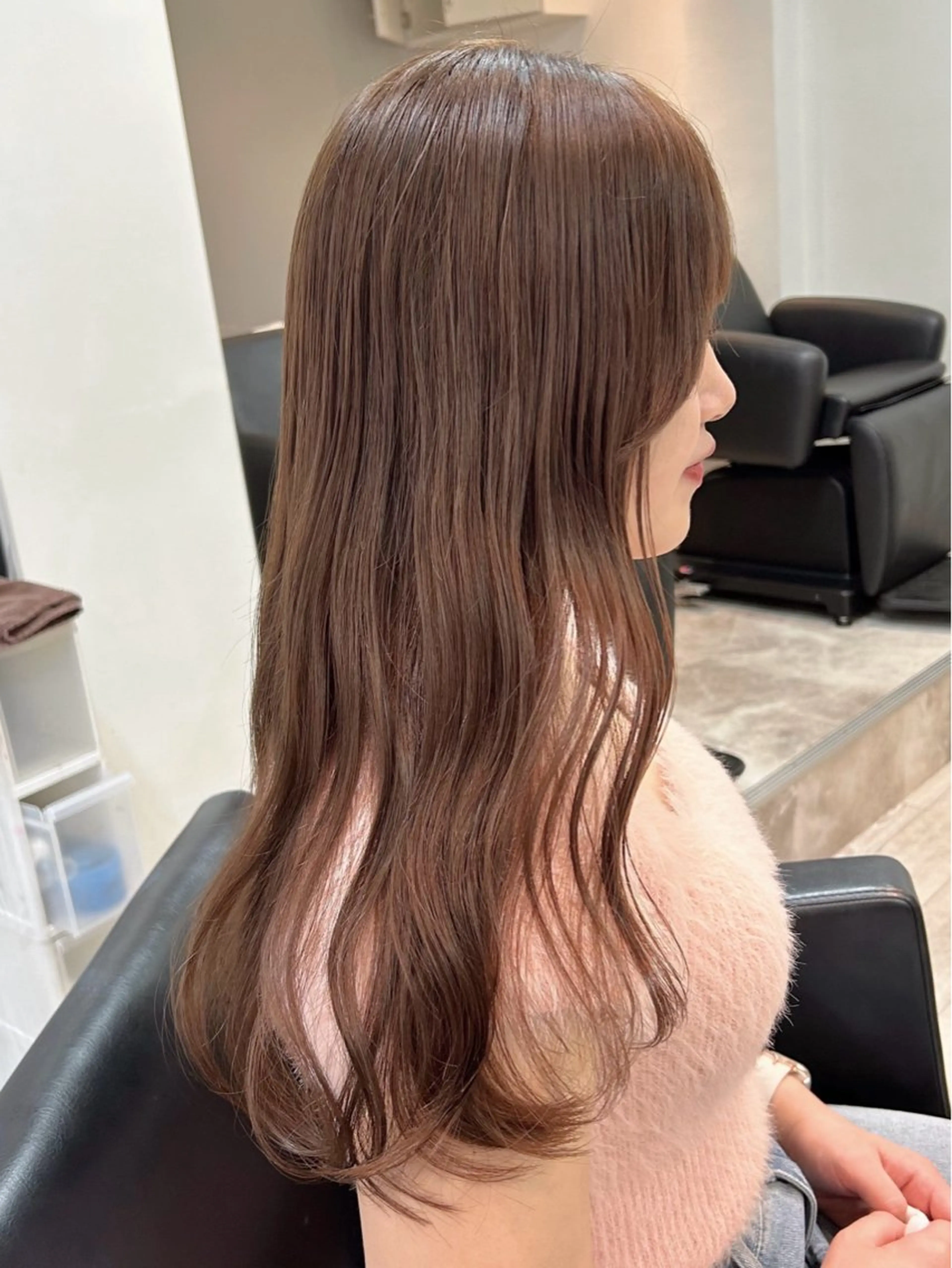 ロング カラー パーマ ヘアアレンジ メンズ ワット 原宿のヘアスタイル