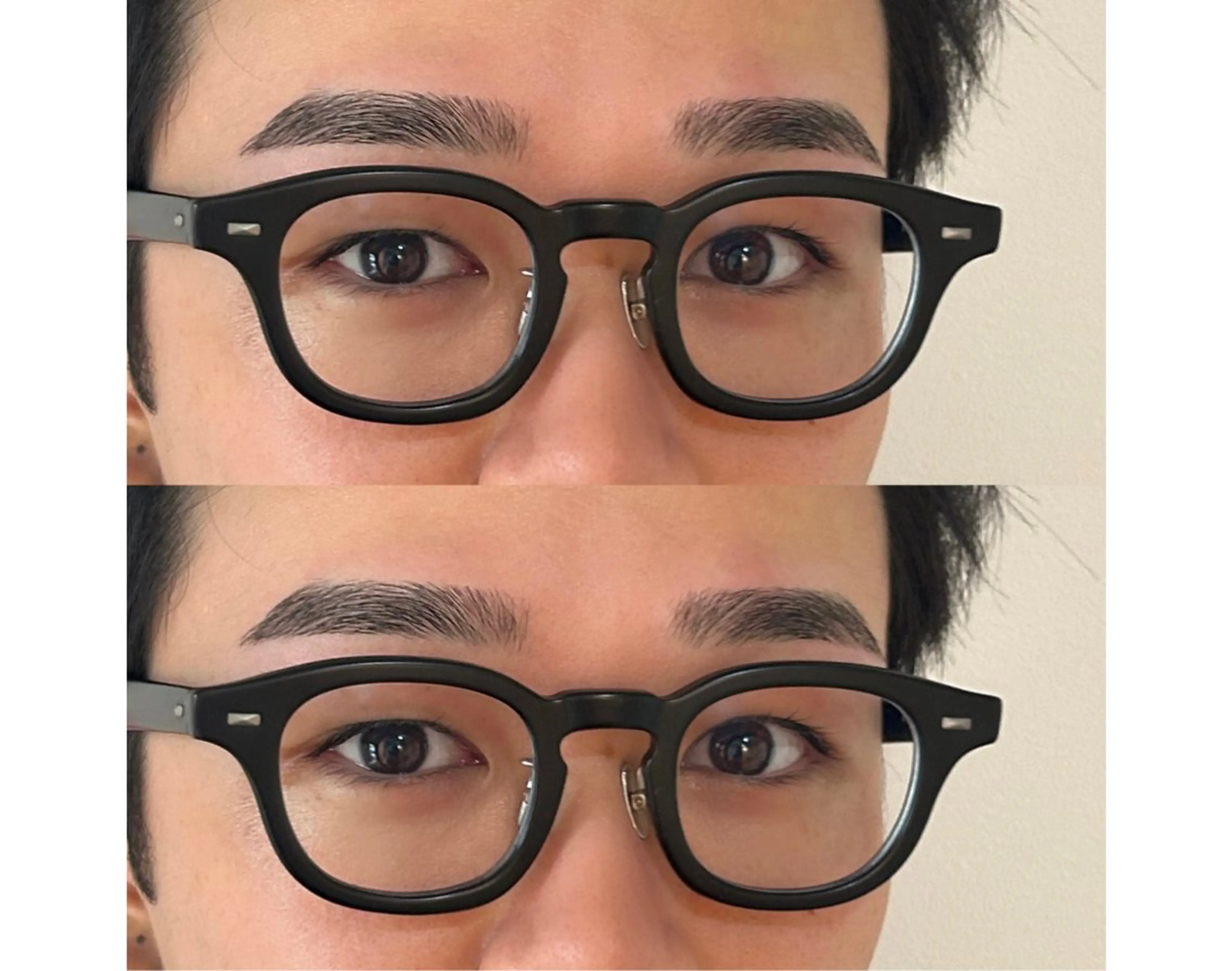 ♦︎垢抜け♦︎メンズアイブロウ ワックススタイリング｟希望の方はメイク仕上げ付き｠清潔感UP！メンズオススメです🕸️の写真