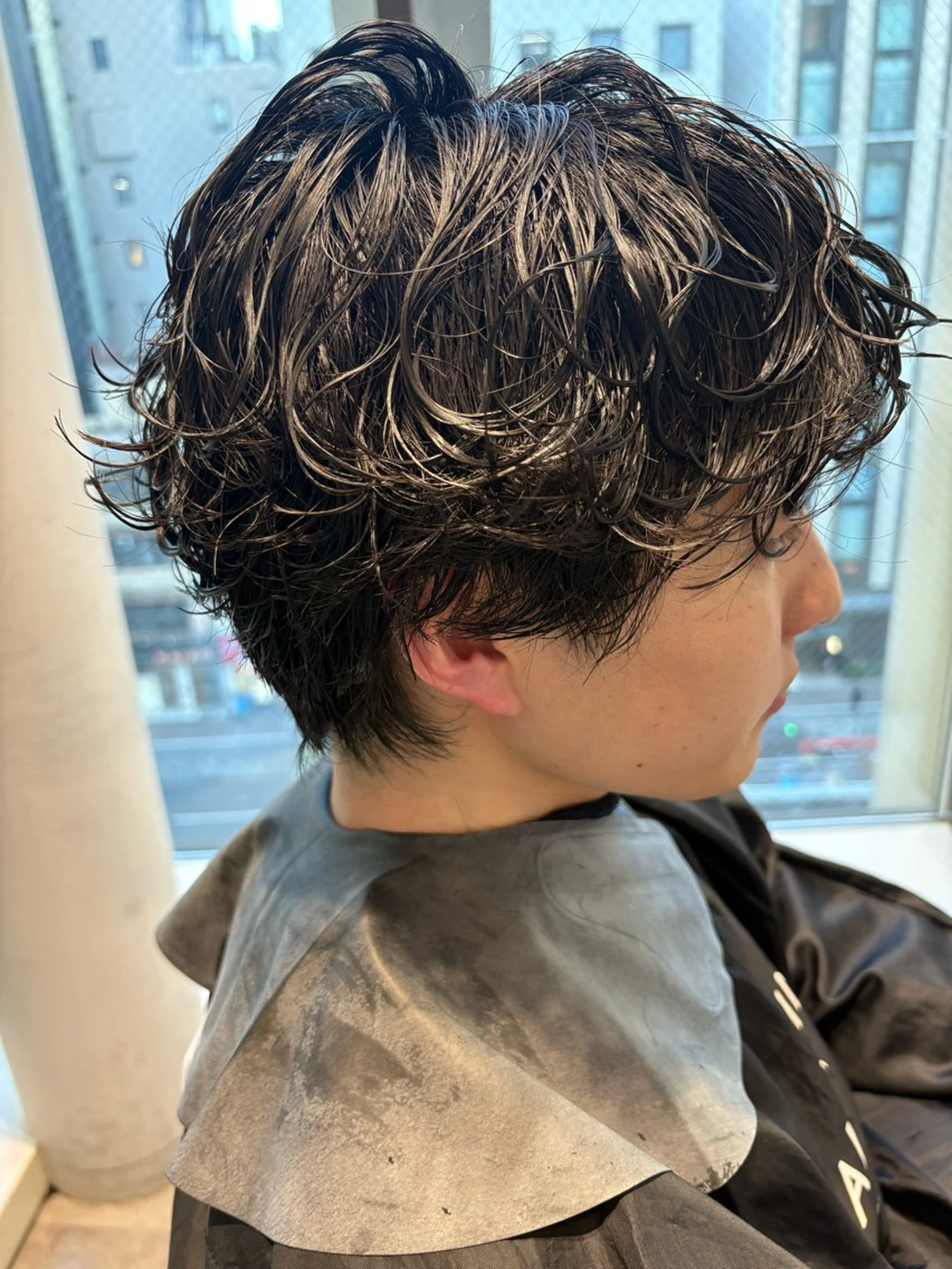 メンズ カット パーマ メンズ/パーマ /レディース髪質改善のヘアスタイル