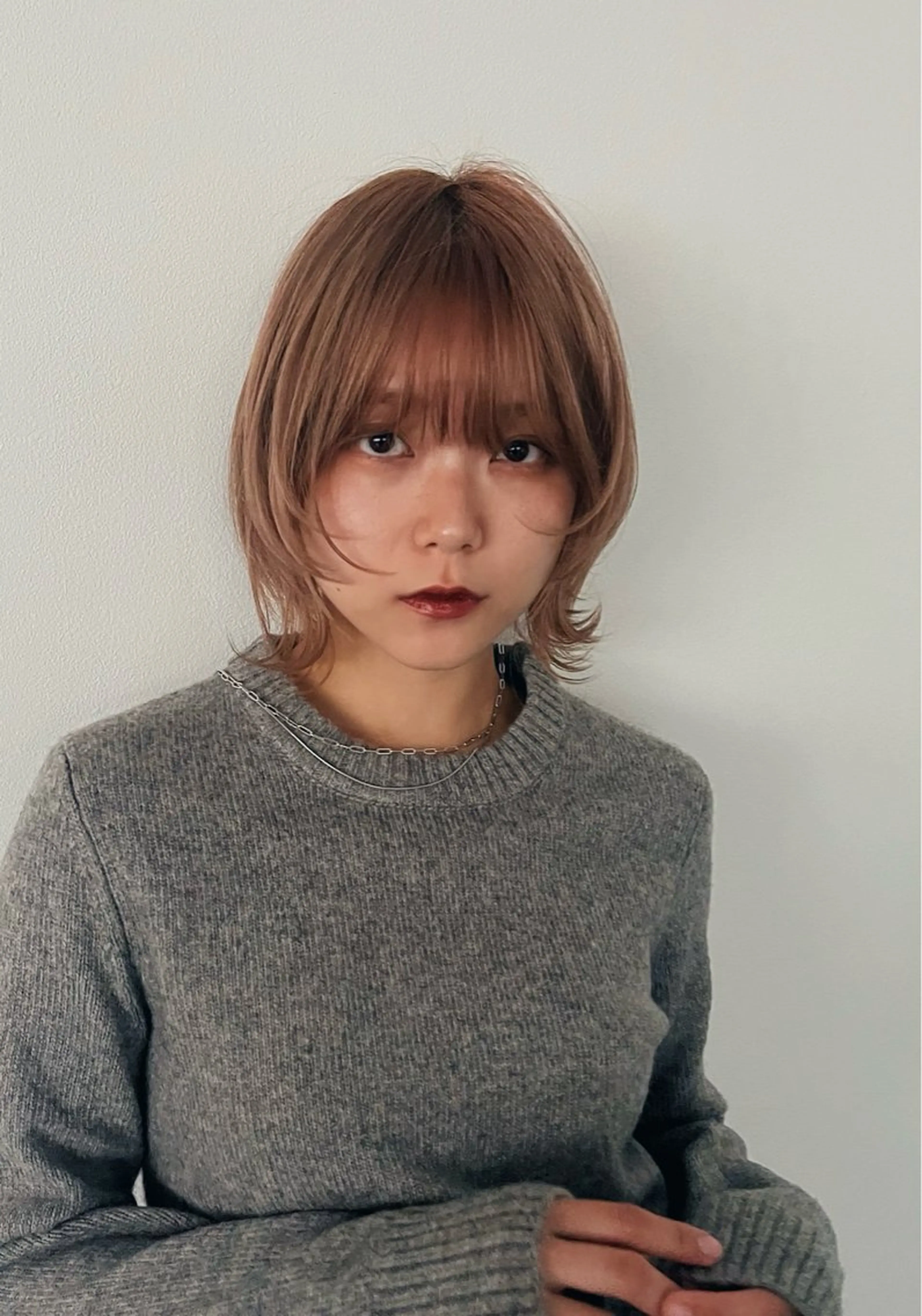 ショート カラー ボブ／パーマ指名 No. 1🍃れんとのヘアスタイル