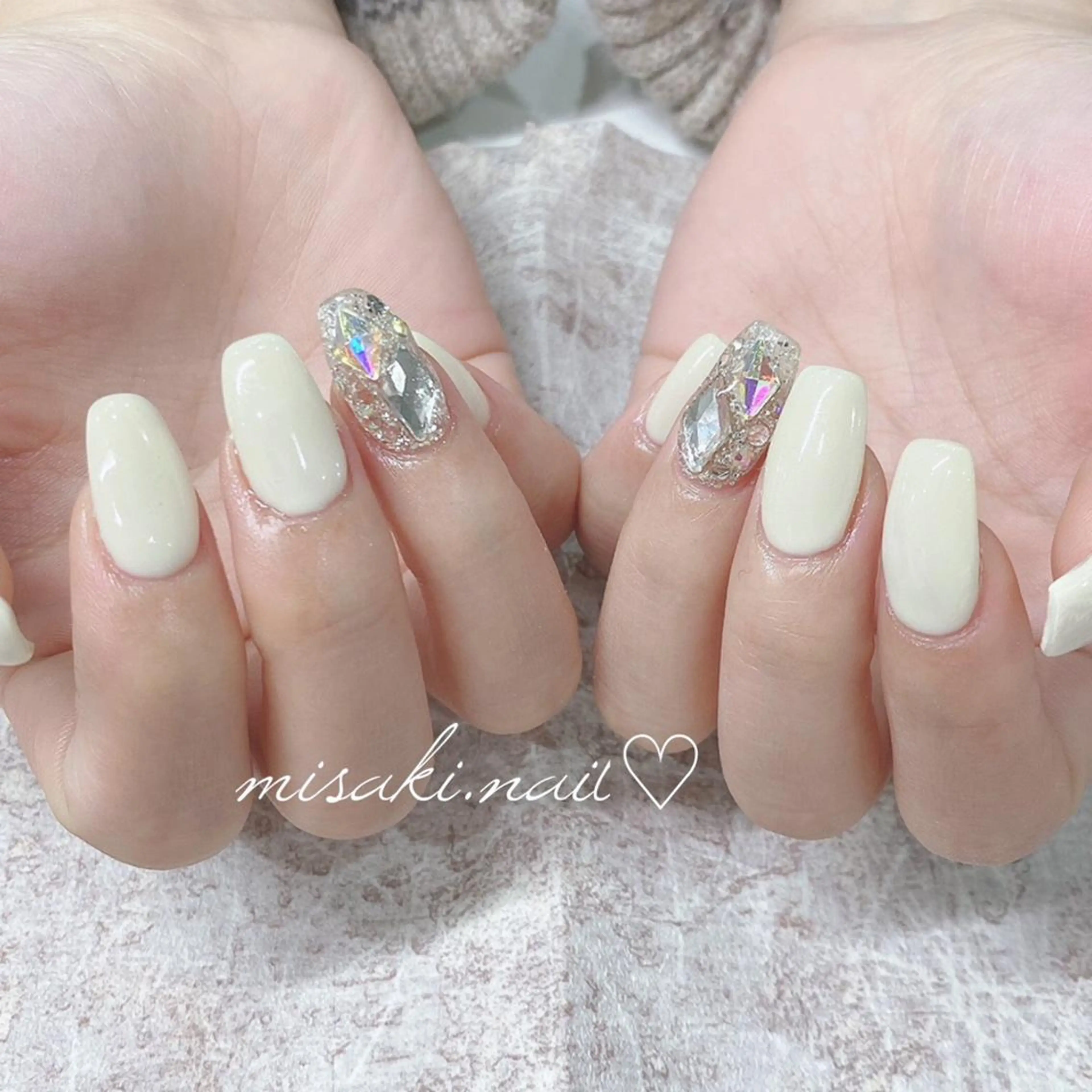 ネイル 韓国ネイル ワンホンネイル ハンドネイル nailsalon miinailsのネイルデザイン