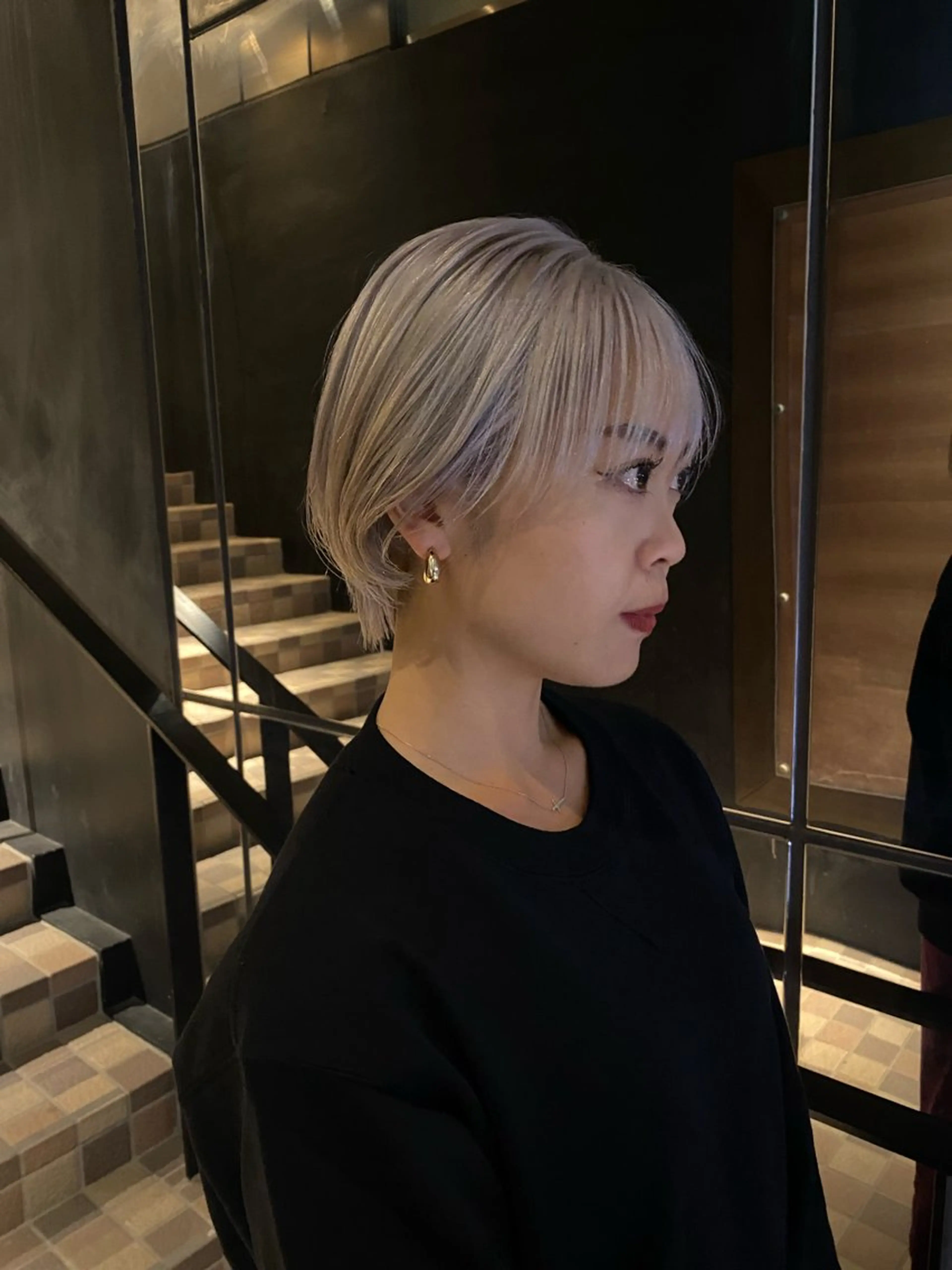 ショート カラー カット ヘアカラー 吉武 茂暉のヘアスタイル