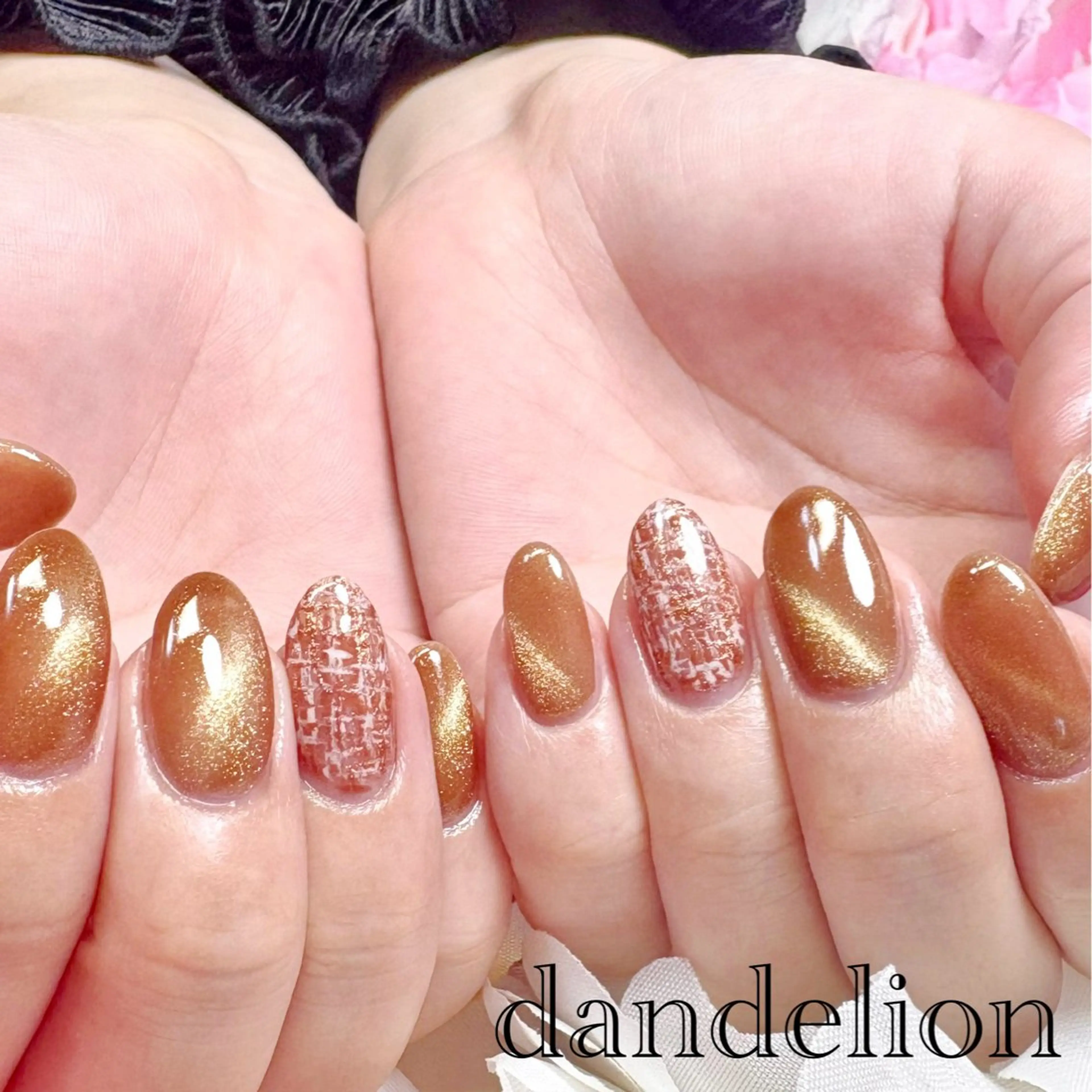 ネイル ハンドネイル ハンドケア dandelion ダンデライオンのネイルデザイン