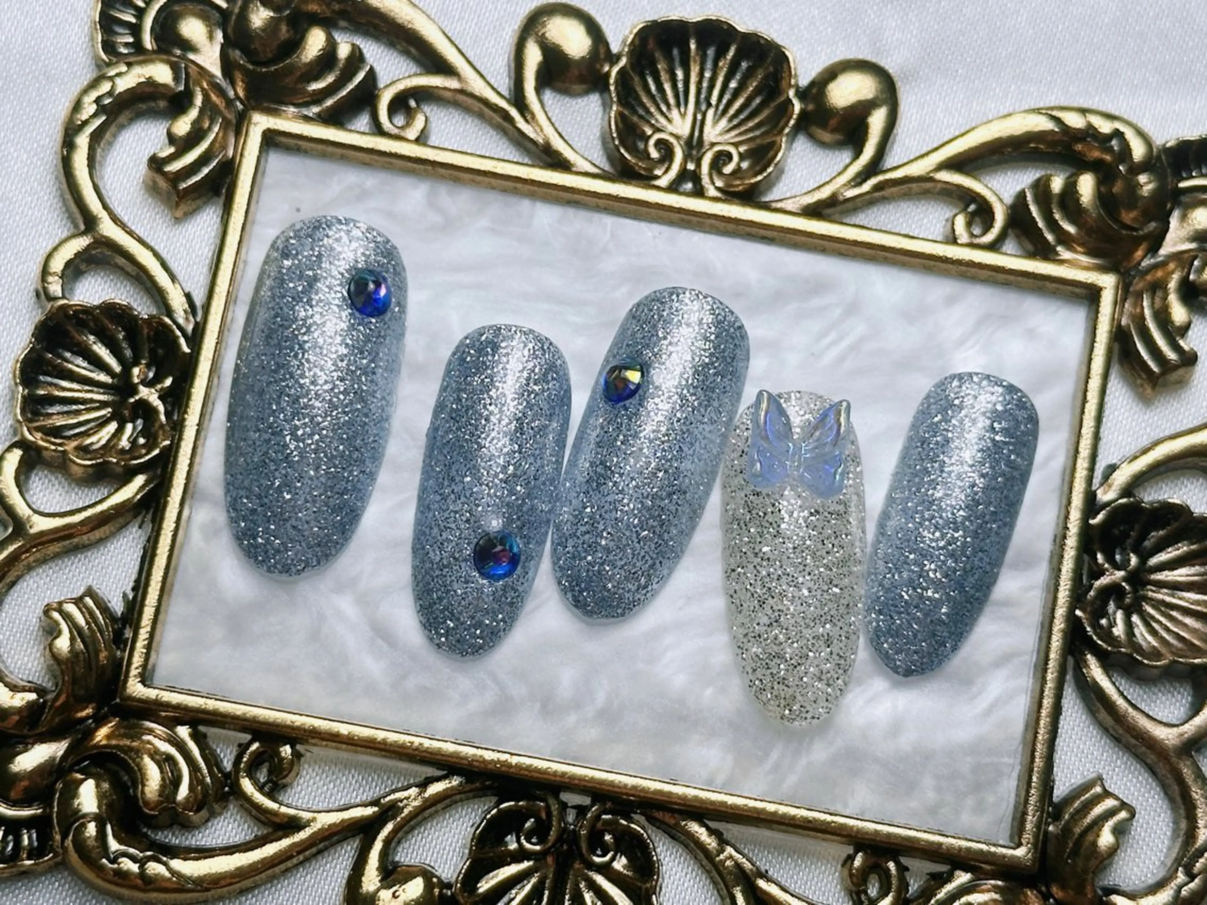 ネイル フレンチネイル マグネットネイル ニュアンスネイル オフィスネイル ワンカラーネイル Mnail _KKのネイルデザイン