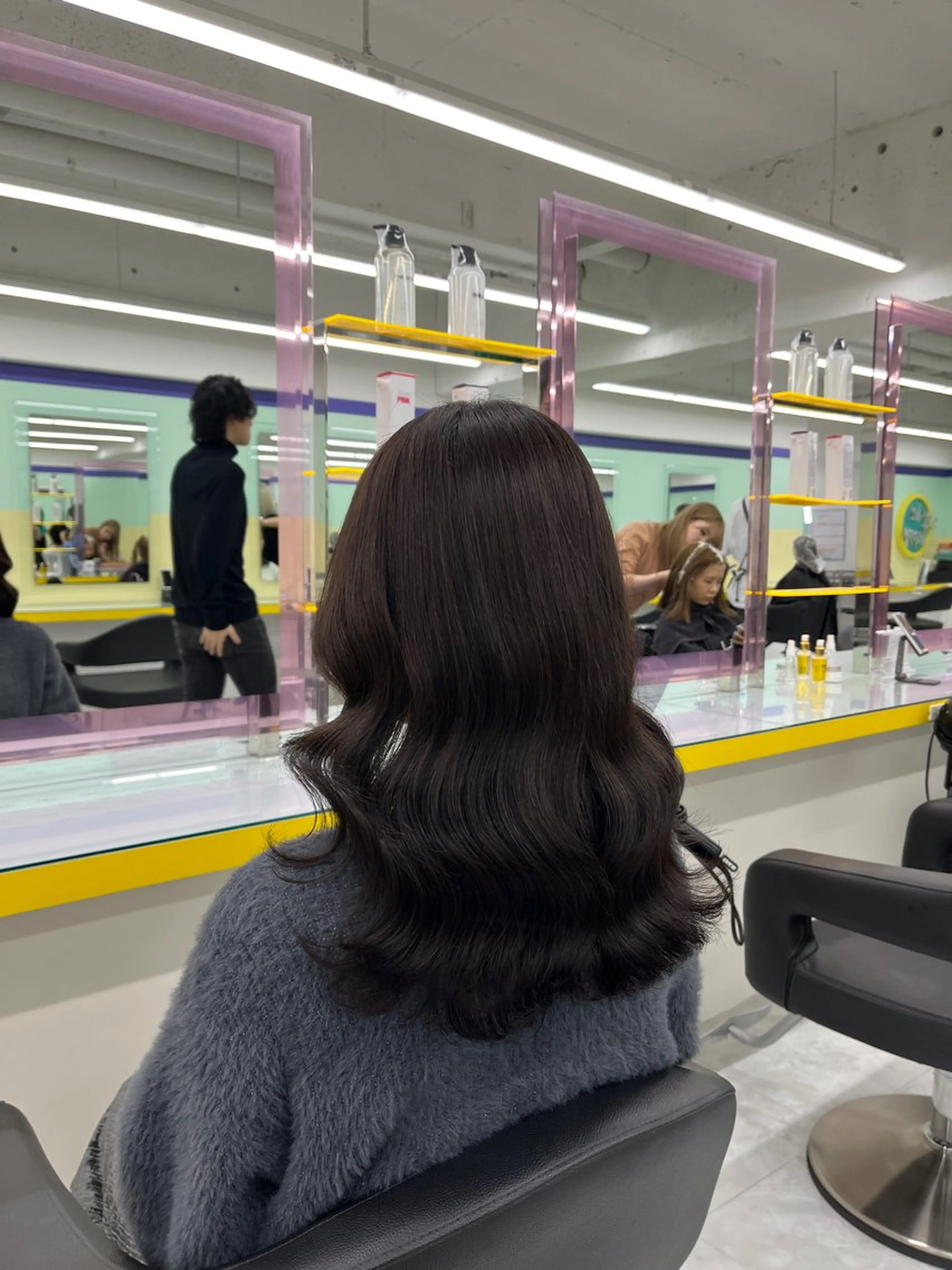 ロング カラー ヘアアレンジ ヘアカラー トリートメント ヘアセット 🎀Girly艶髪カ ラー🎀Harukaのヘアスタイル