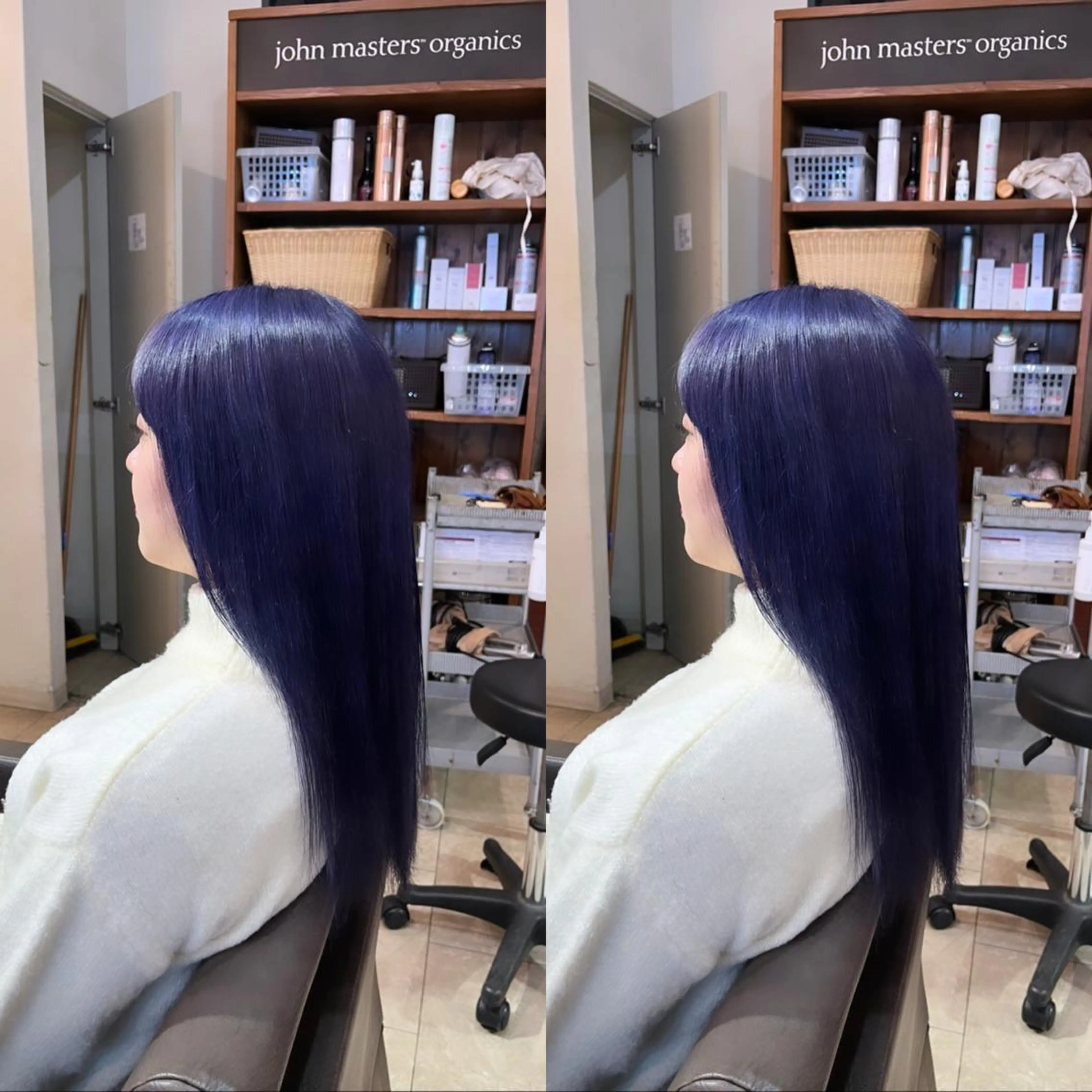 ロング カラー 髪質改善･縮毛矯正 特化･ユウシンのヘアスタイル