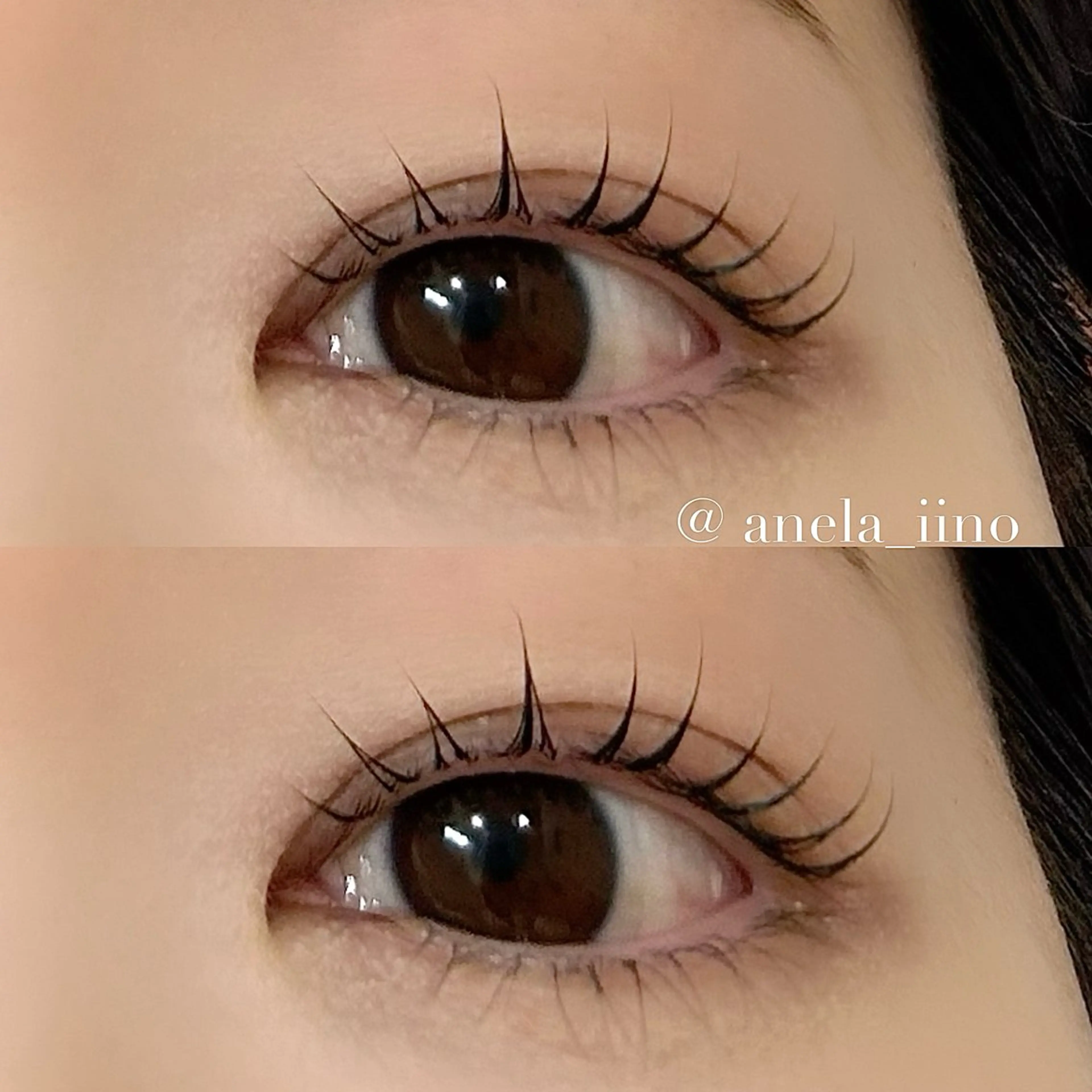 マツエク・マツパ 一重×まつ毛パーマ 🎀ANELA 飯野🎀のマツエク・マツパデザイン