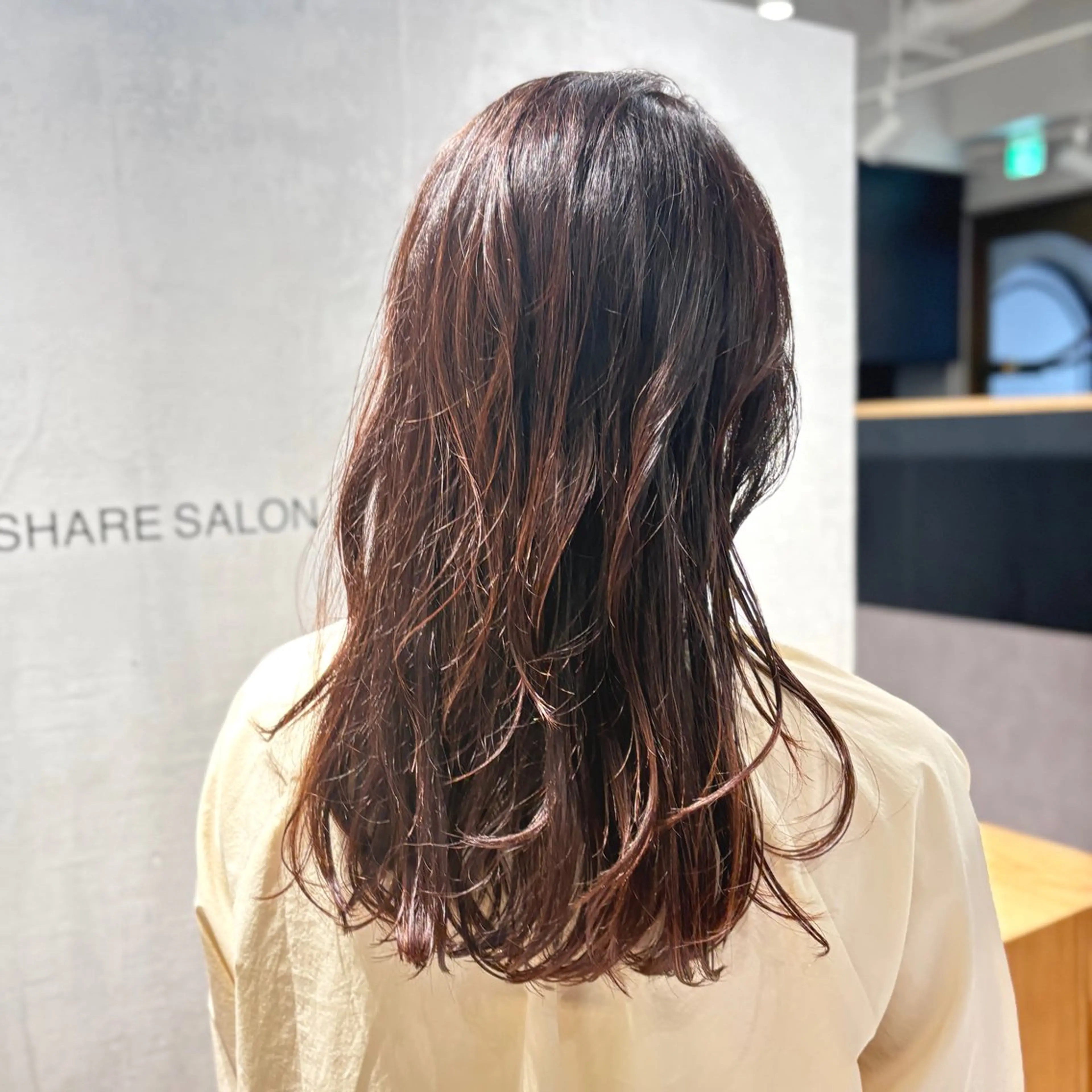 ロング カラー ベージュカラー ハイライトカラー ハイライト カット ヘアカラー トリートメント matka白髪ぼかし 大人ヘア/KEIKOのヘアスタイル