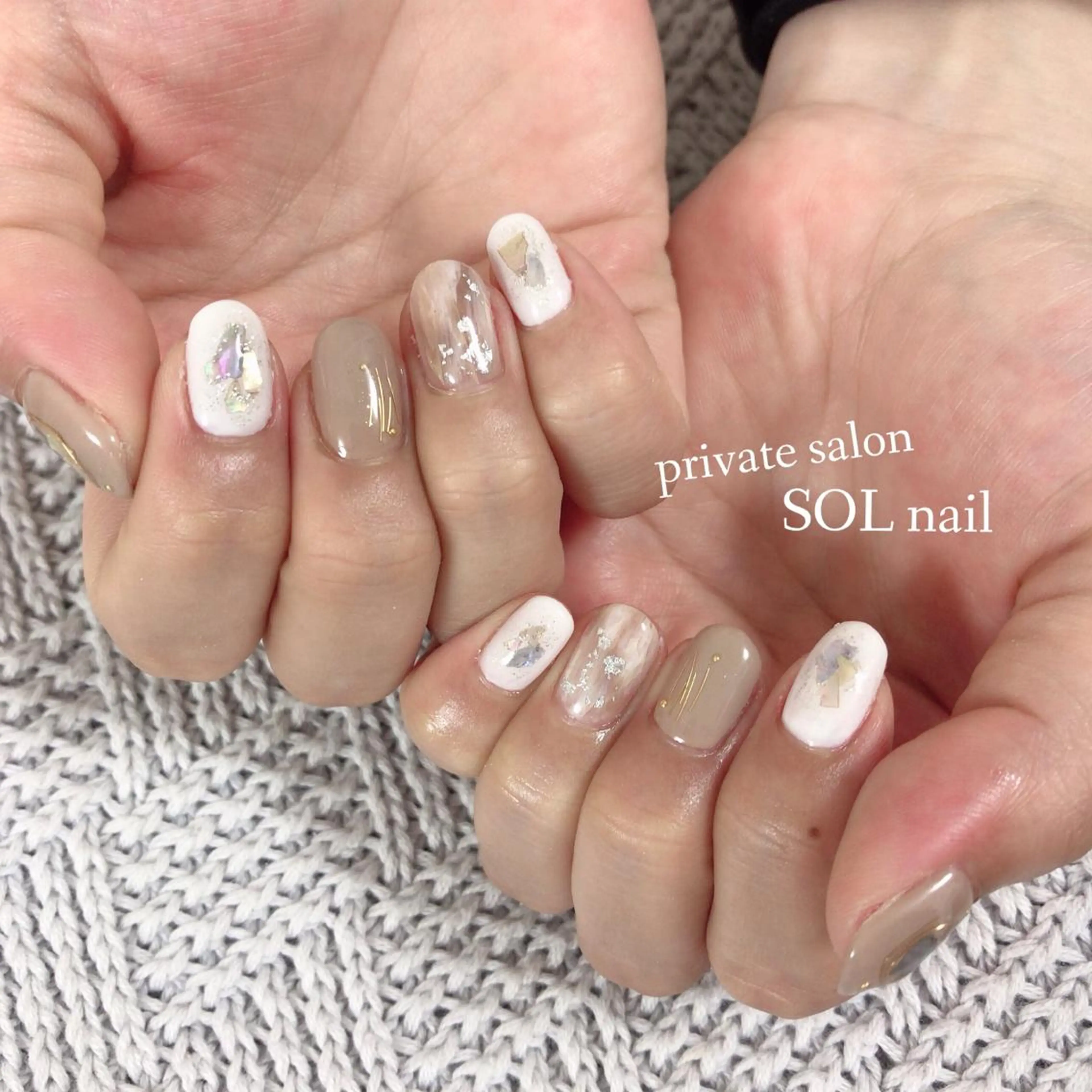 ネイル ハンドネイル SOL NAILのネイルデザイン