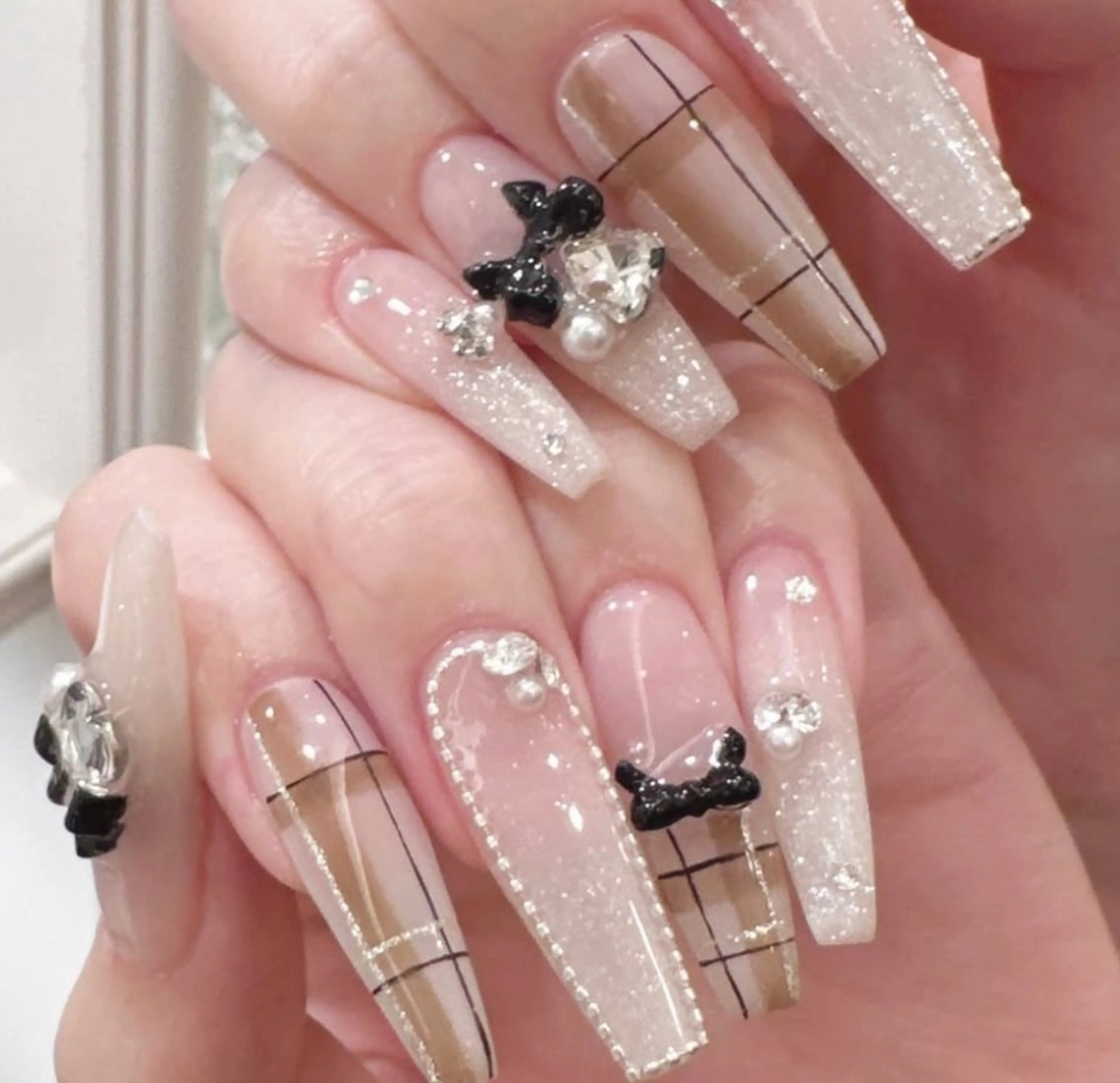 ネイル アートネイル ジェルネイル ニュアンスネイル ネイルチップ ハンドネイル Ryunail所属・Ryu Nail NekoChanのネイルデザイン