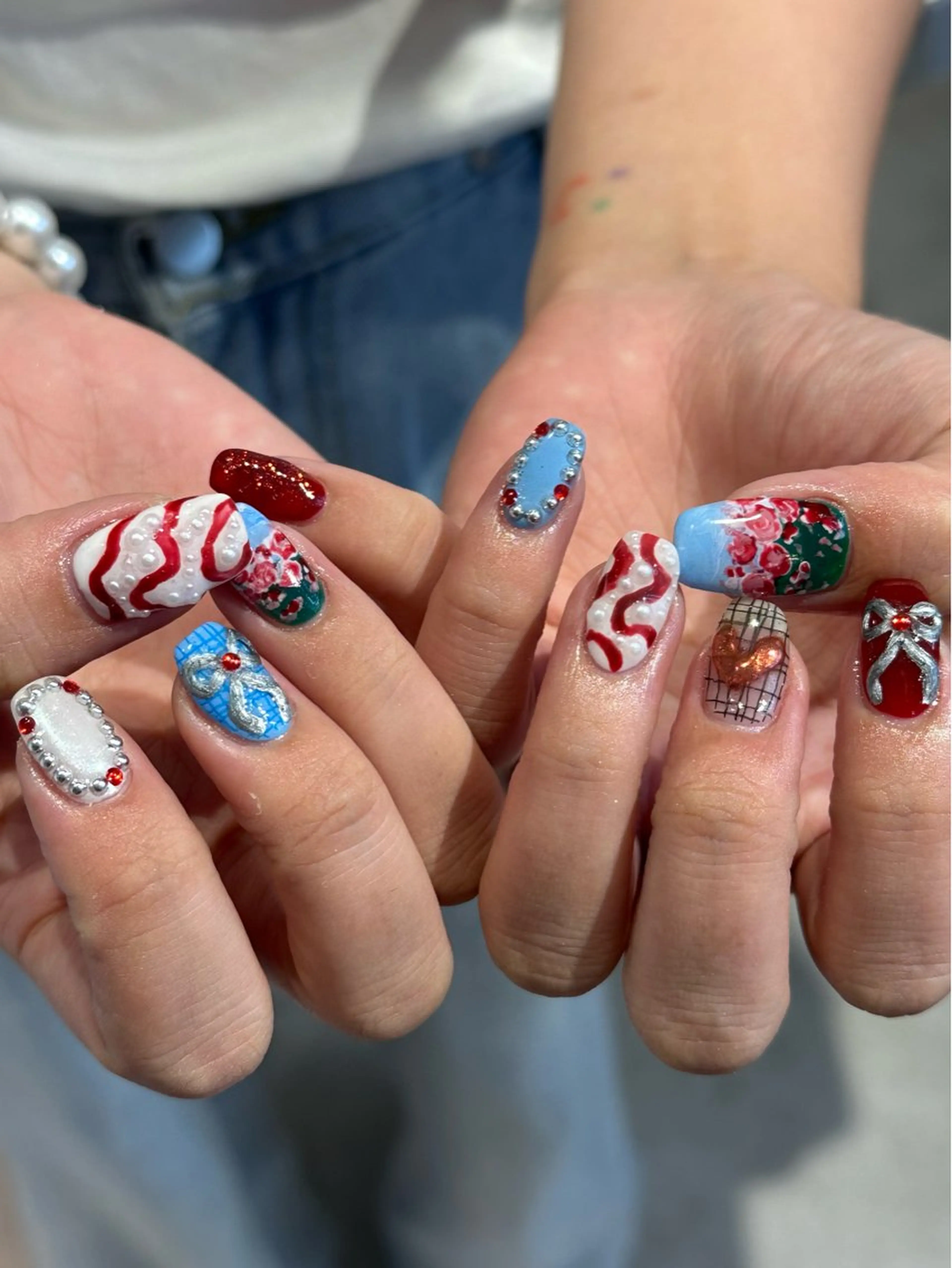 ネイル ハイトーン特化 pepe🎀のヘアスタイル