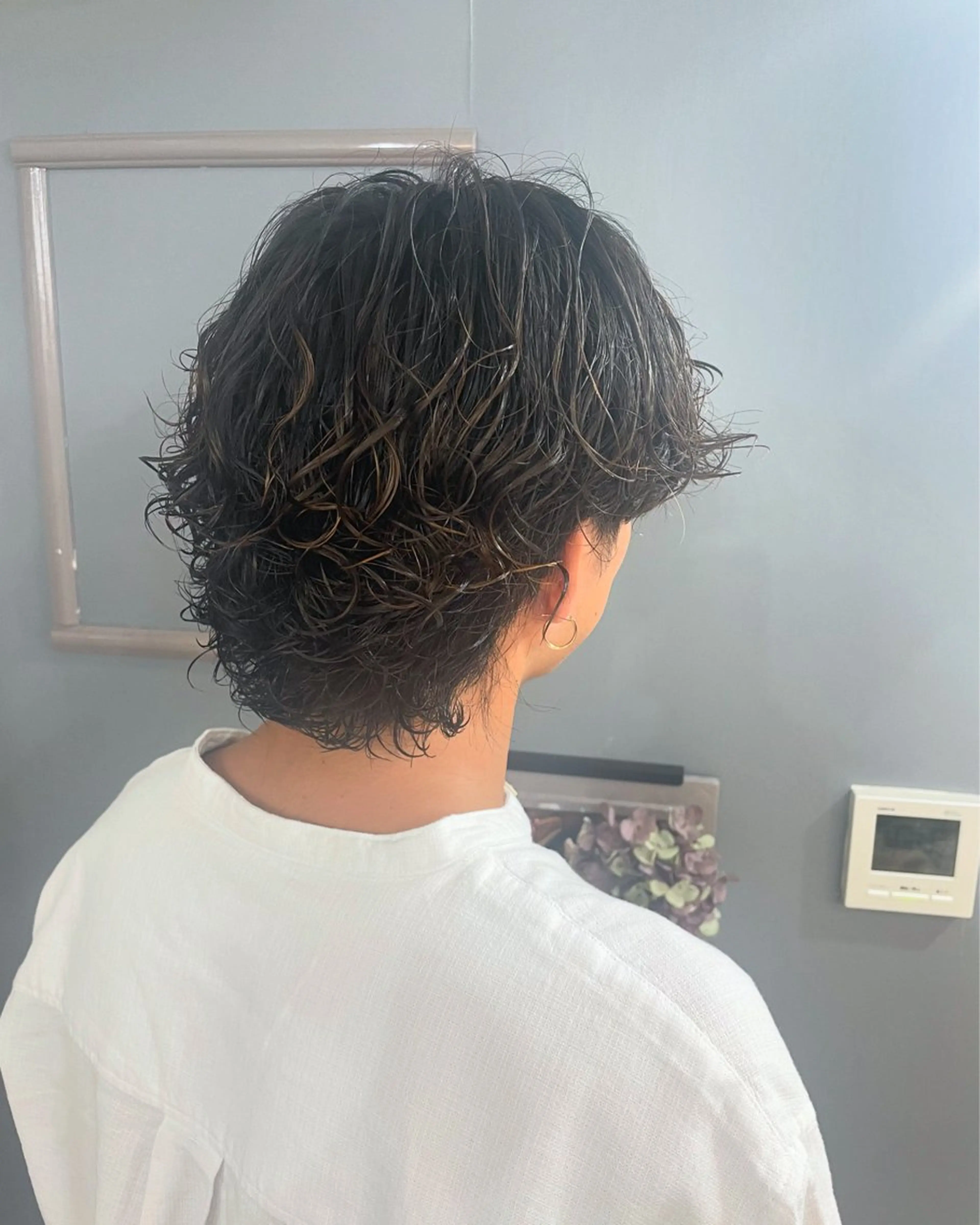 パーマ メンズ メンズパーマ fenice natsumiのヘアスタイル