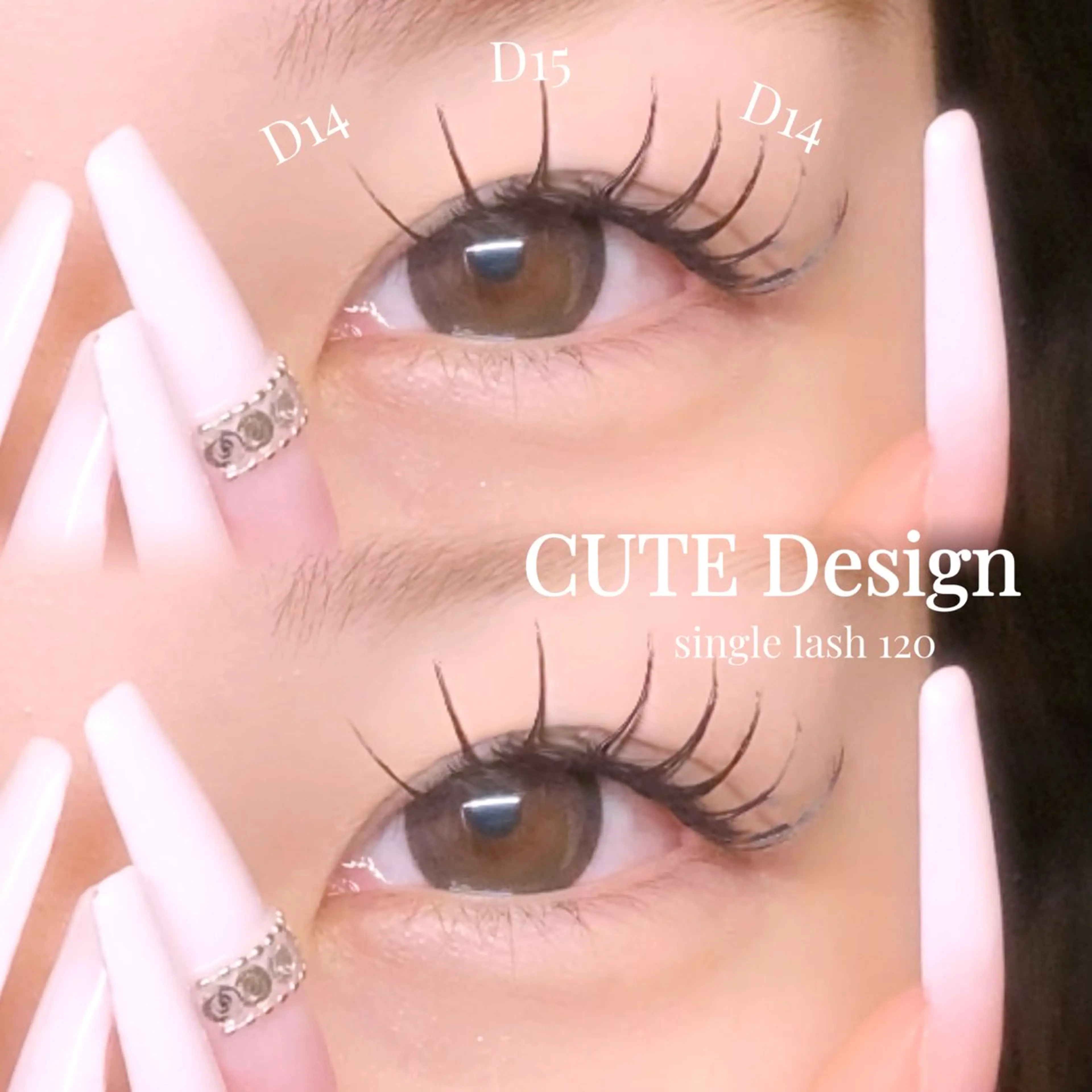 マツエク・マツパ マツエク 𝐓𝐎𝐍𝐄./ 𝐌𝐚𝐡𝐨🌺のマツエク・マツパデザイン