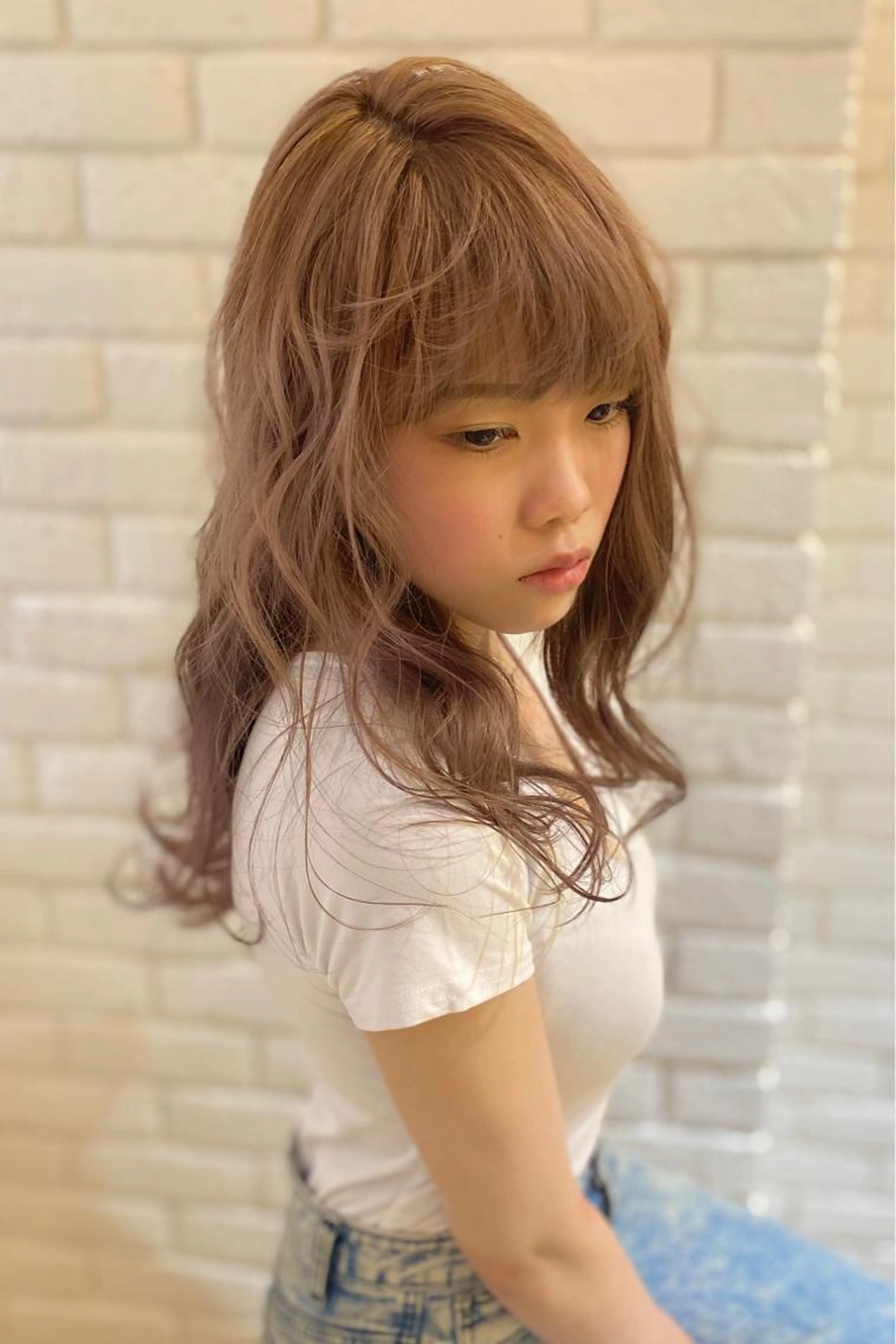 ハイトーンカラー+上質ケアトリートメント👩🏼の写真