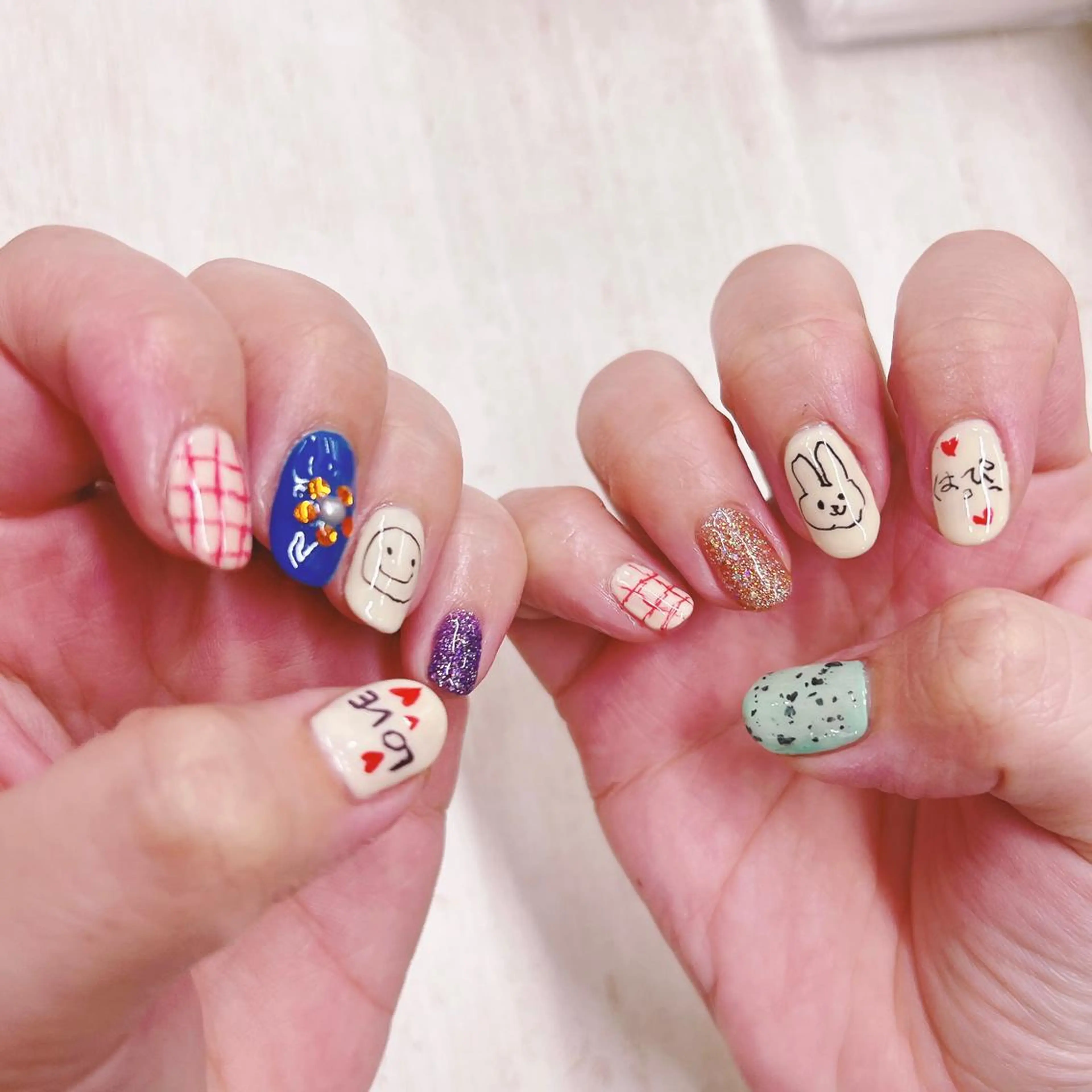 ネイル ハンドネイル 北浦和minion YUKIのマツエク・マツパデザイン