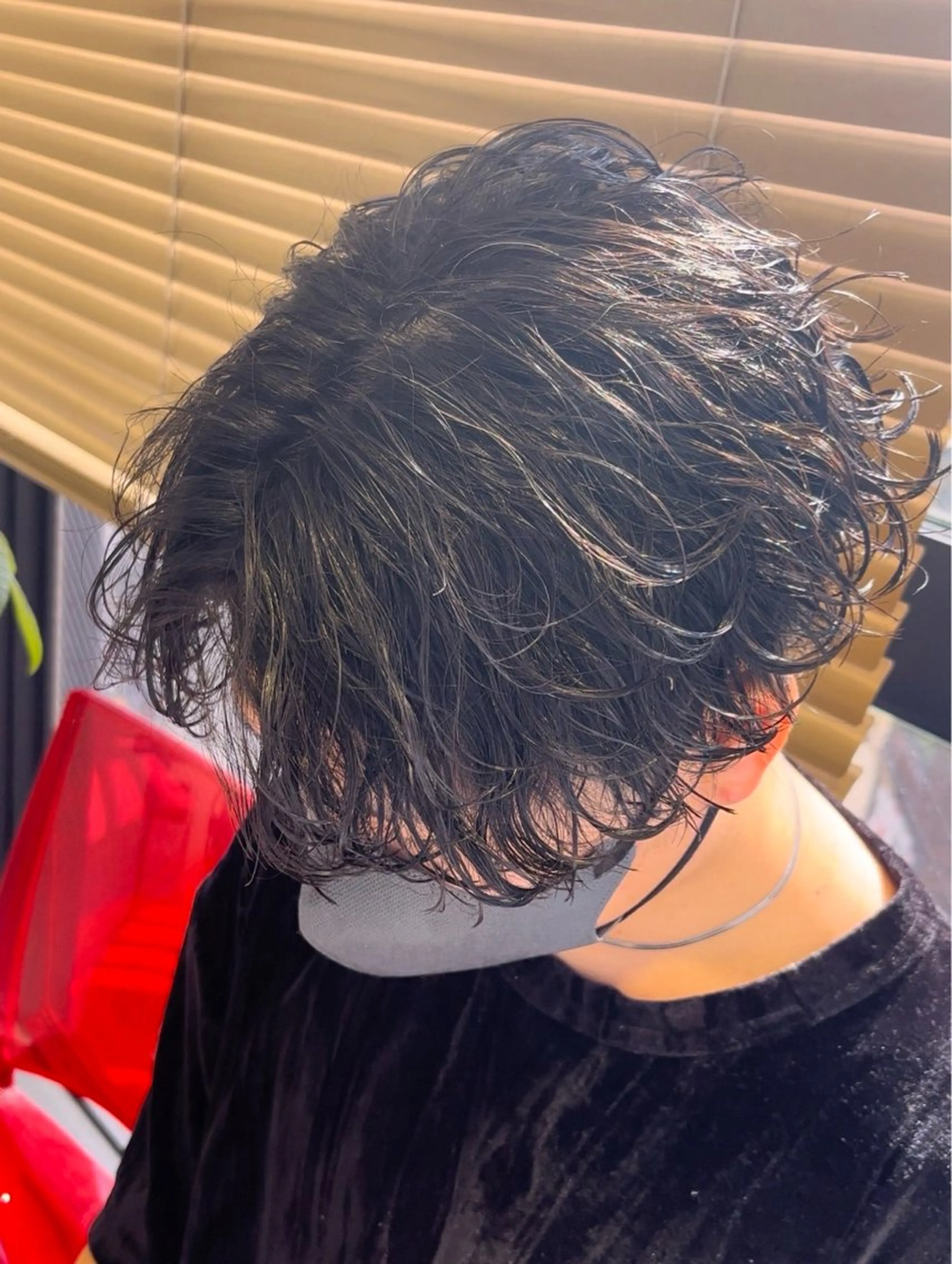 パーマ メンズ メンズパーマ 波巻きパーマ メンズ専門/パーマ 特化/栄/北出瑞貴のヘアスタイル