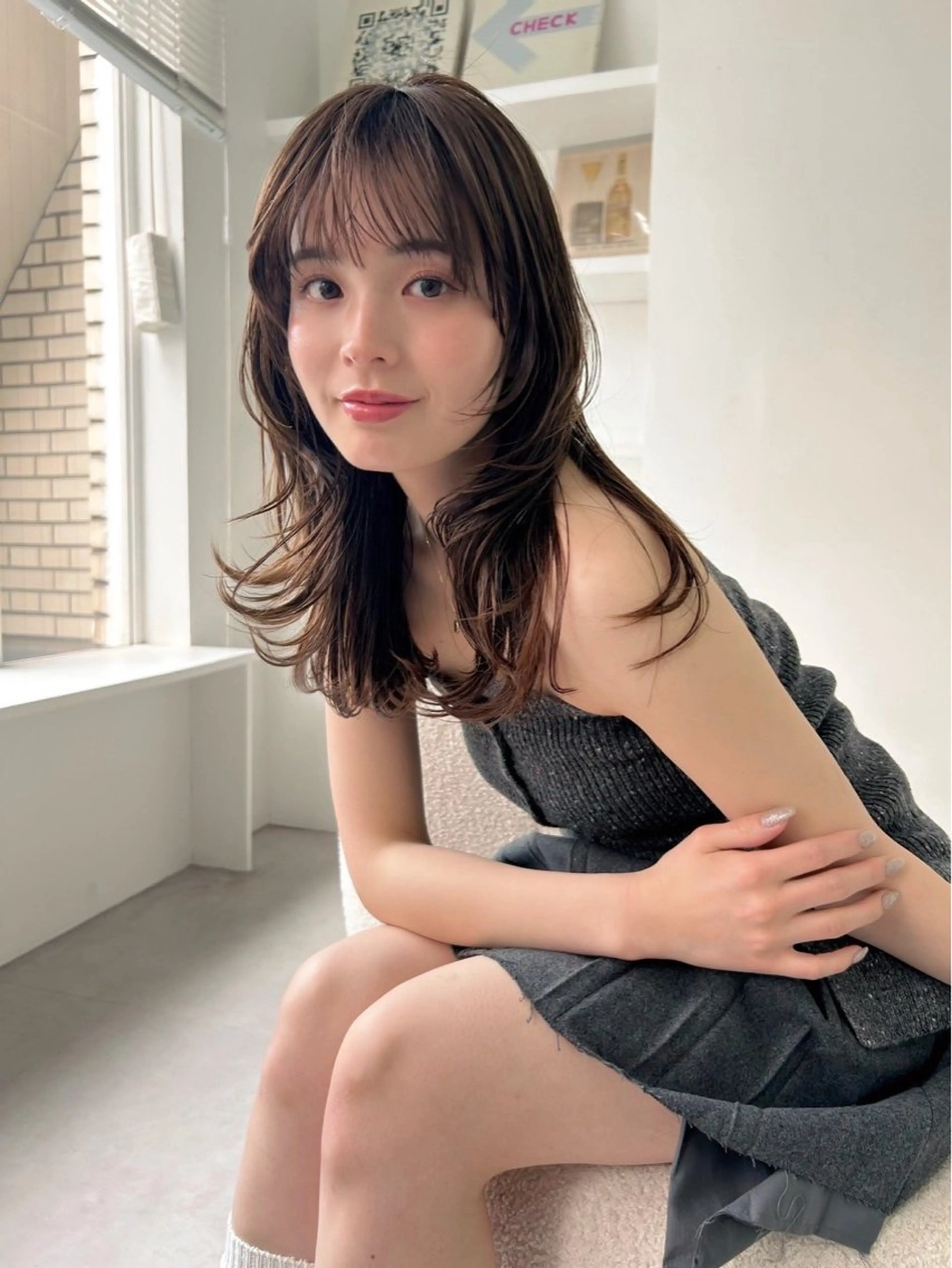 セミロング カラー デザインレイヤー/ KOSUKEのヘアスタイル