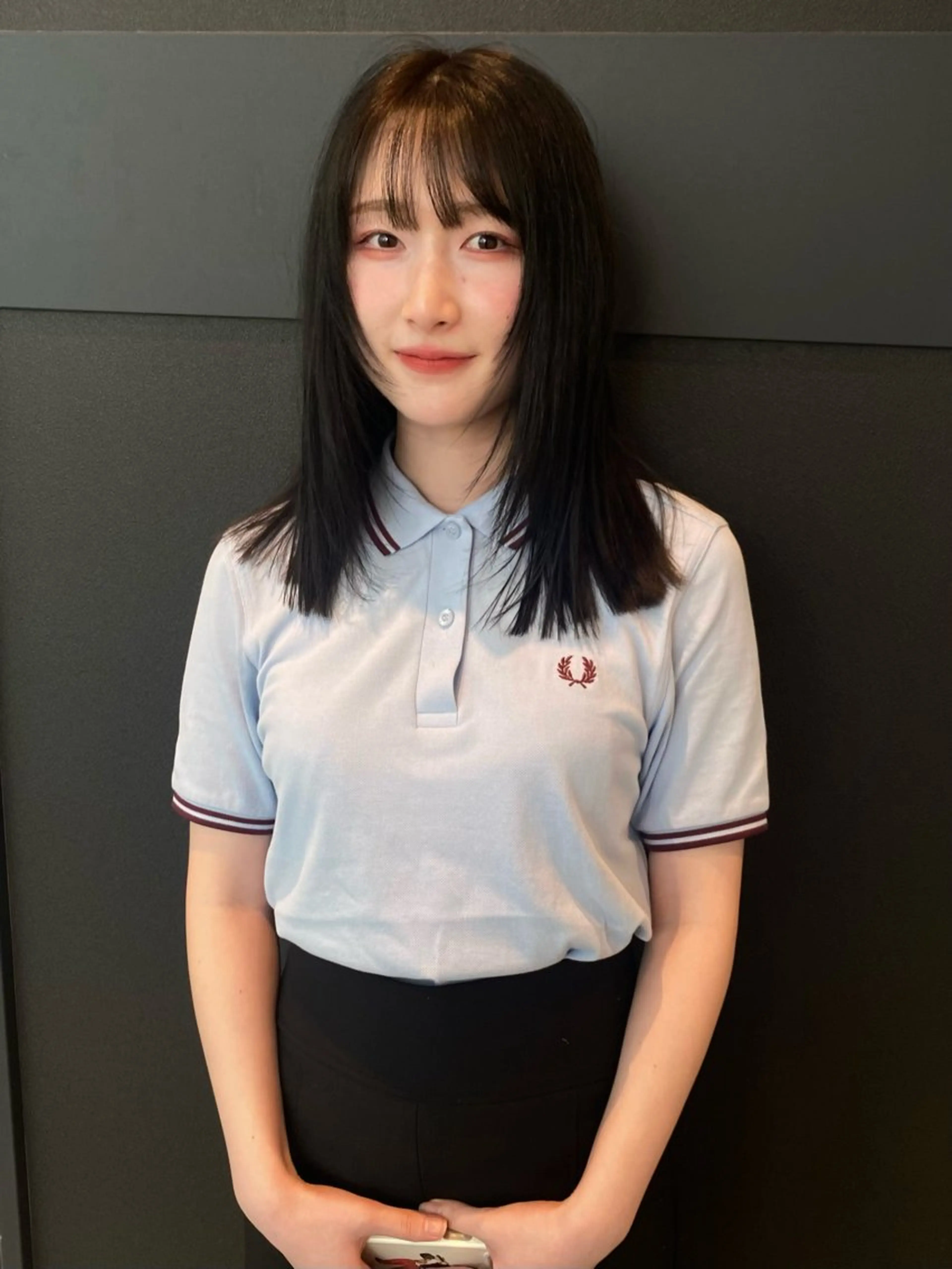 ミディアム カラー カット ヘアカラー トリートメント mai / linoah˚✧のヘアスタイル