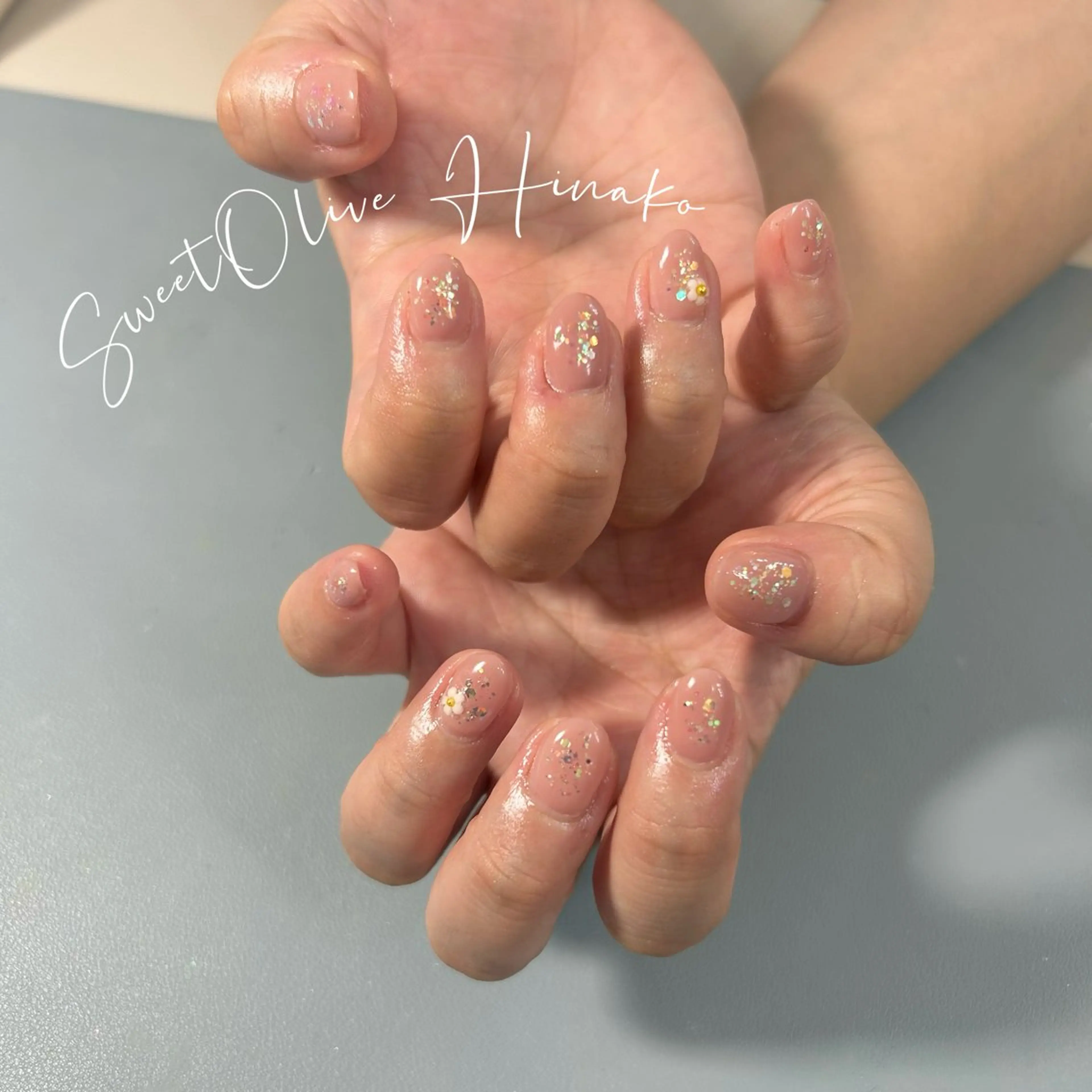 ネイル マグネットネイル ハンドネイル SweetOlive HINAKOのネイルデザイン