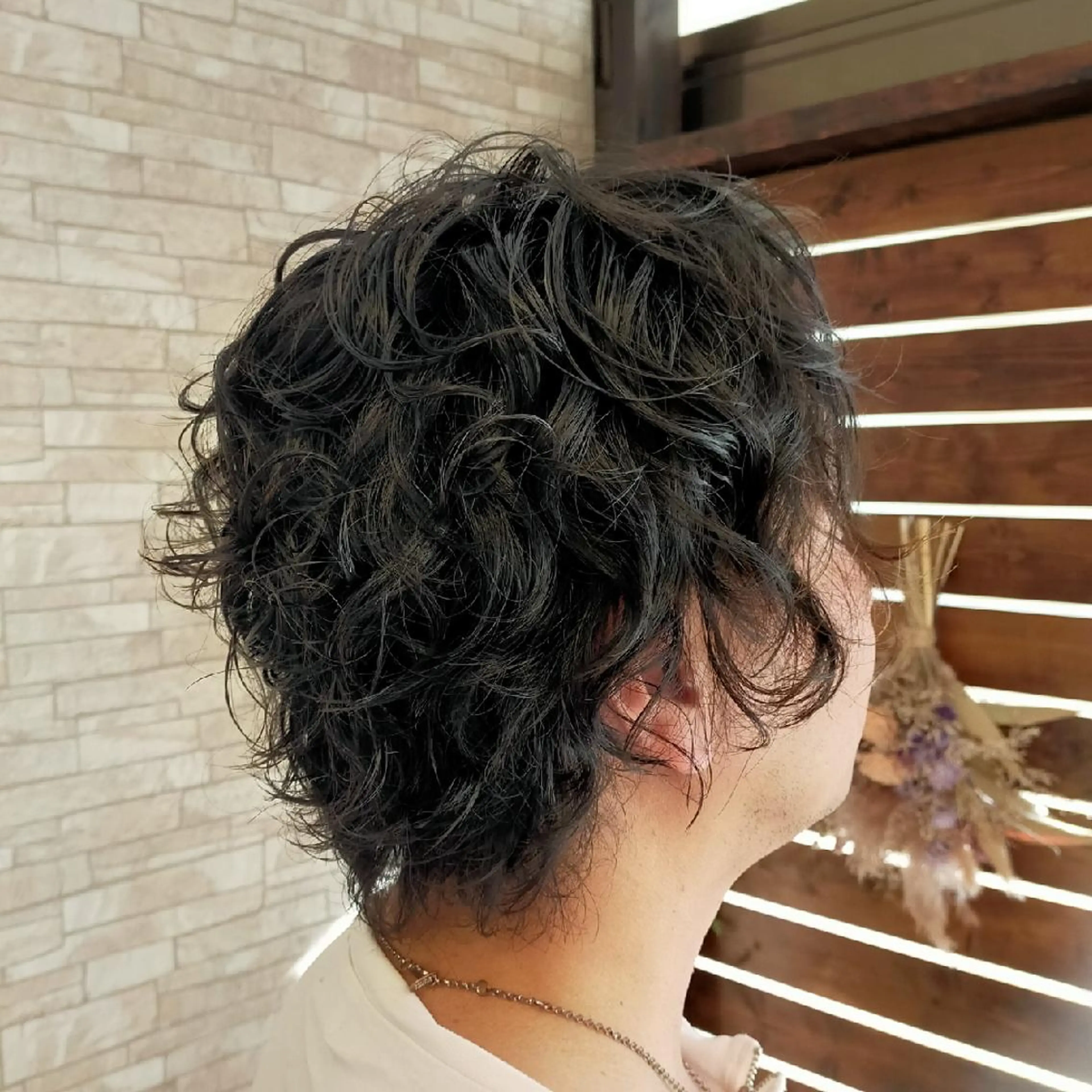パーマ メンズ ﾍｱ×ｶﾌｪKUMA KOSMOのヘアスタイル