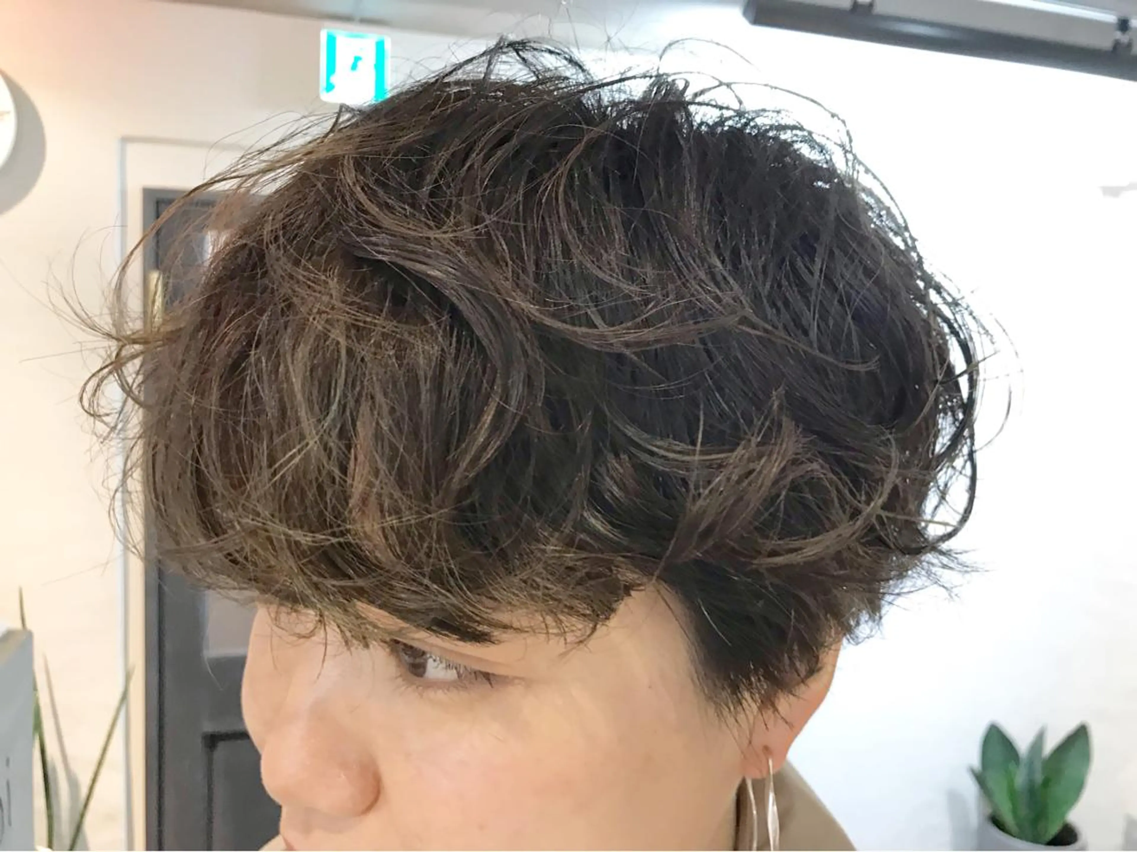 ショート パーマ カット パーマ トリートメント 坂本 裕介/パーマのヘアスタイル