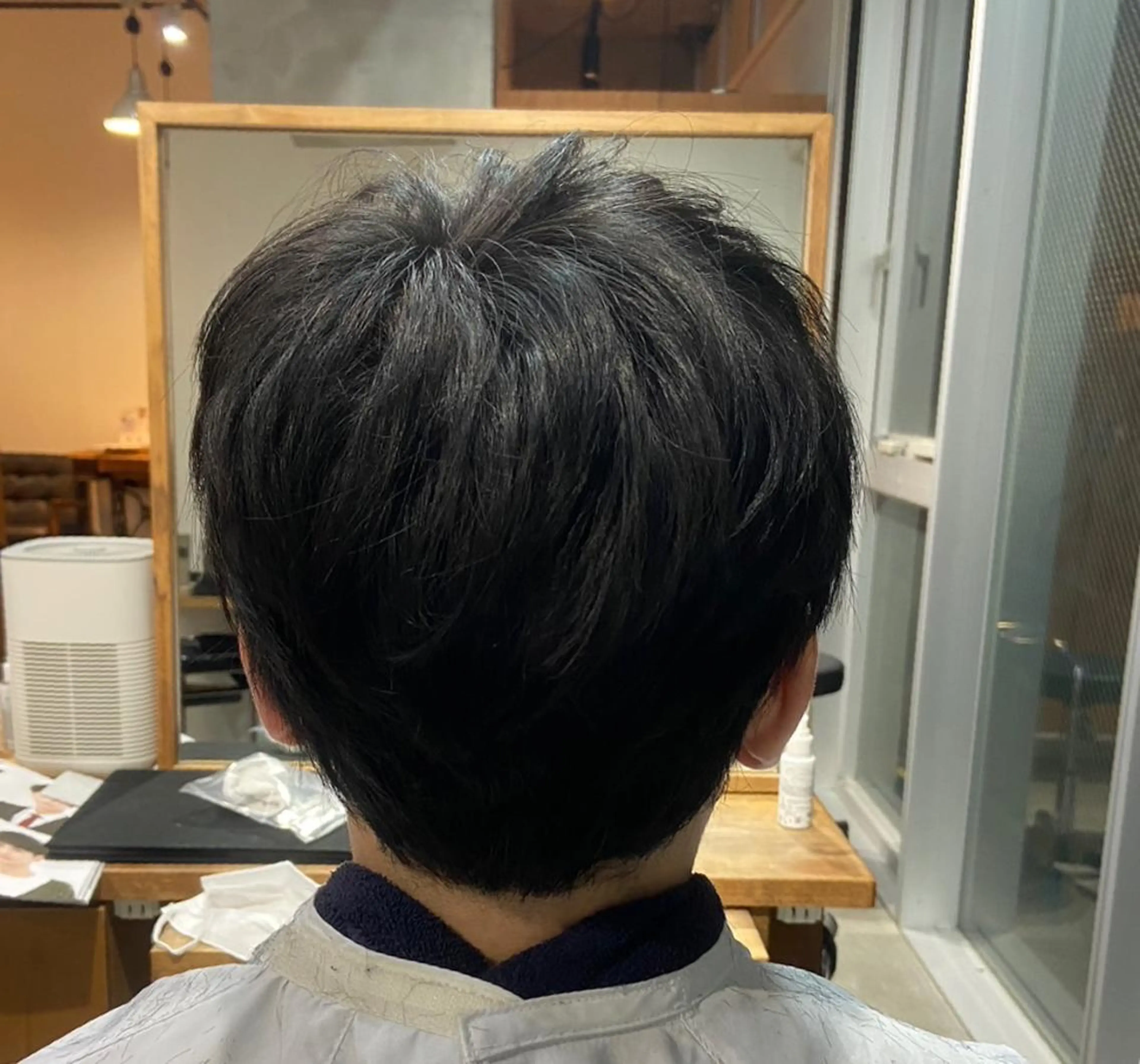 メンズ 刈り上げ 安岡美咲✂︎ 艶カラー/髪質改善のヘアスタイル