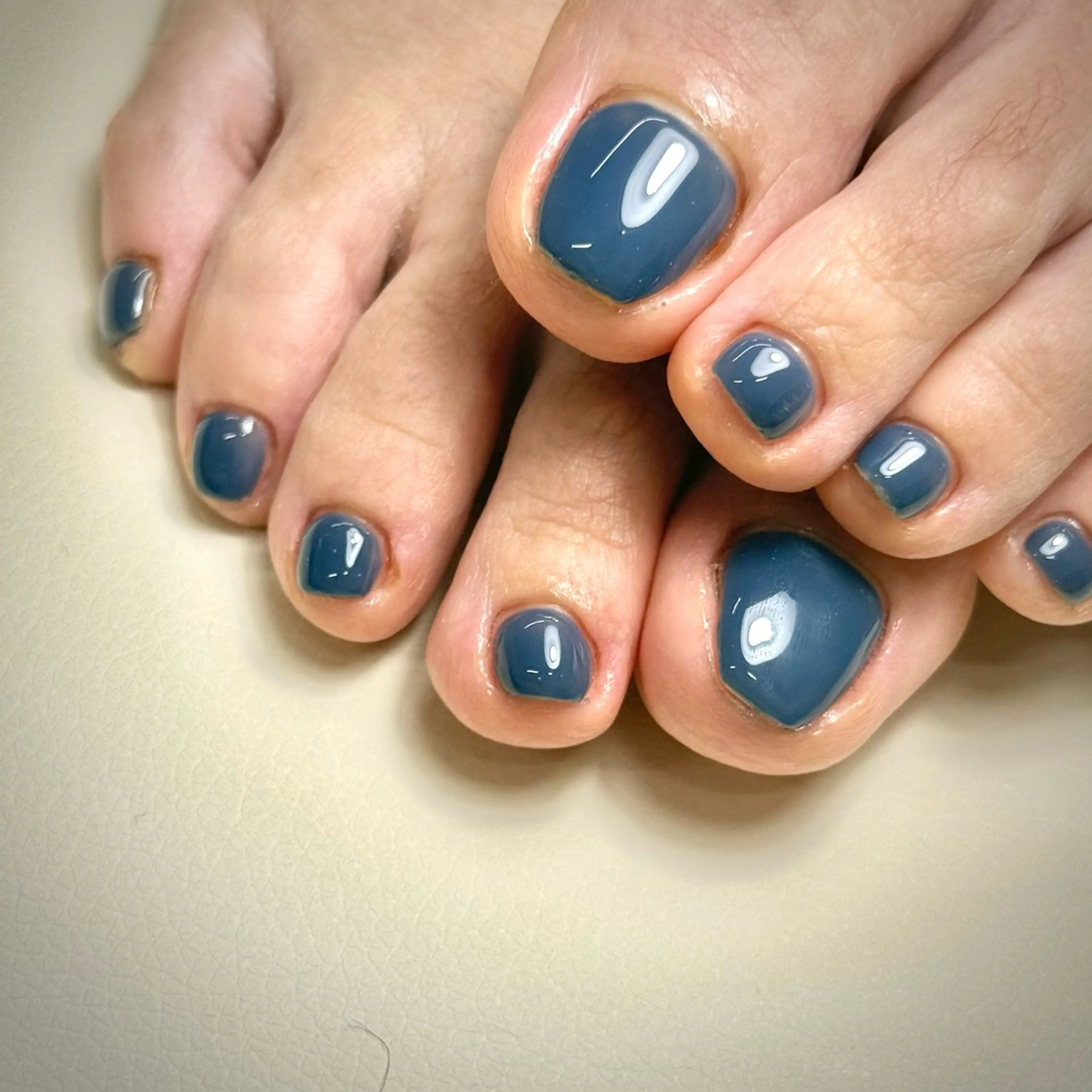 【Foot】ワンカラーの写真