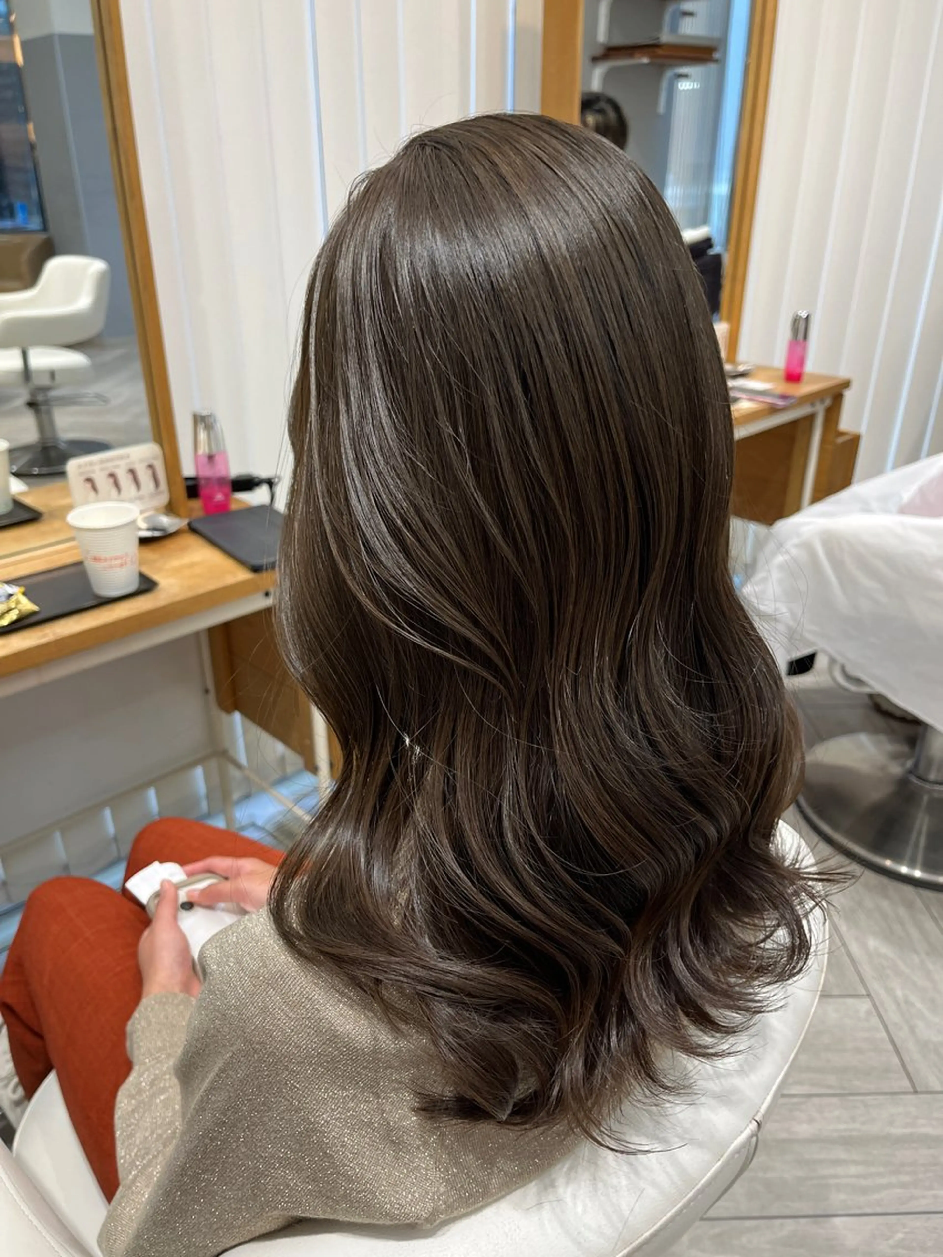 セミロング カット ヘアカラー AVANCE. chisatoのヘアスタイル
