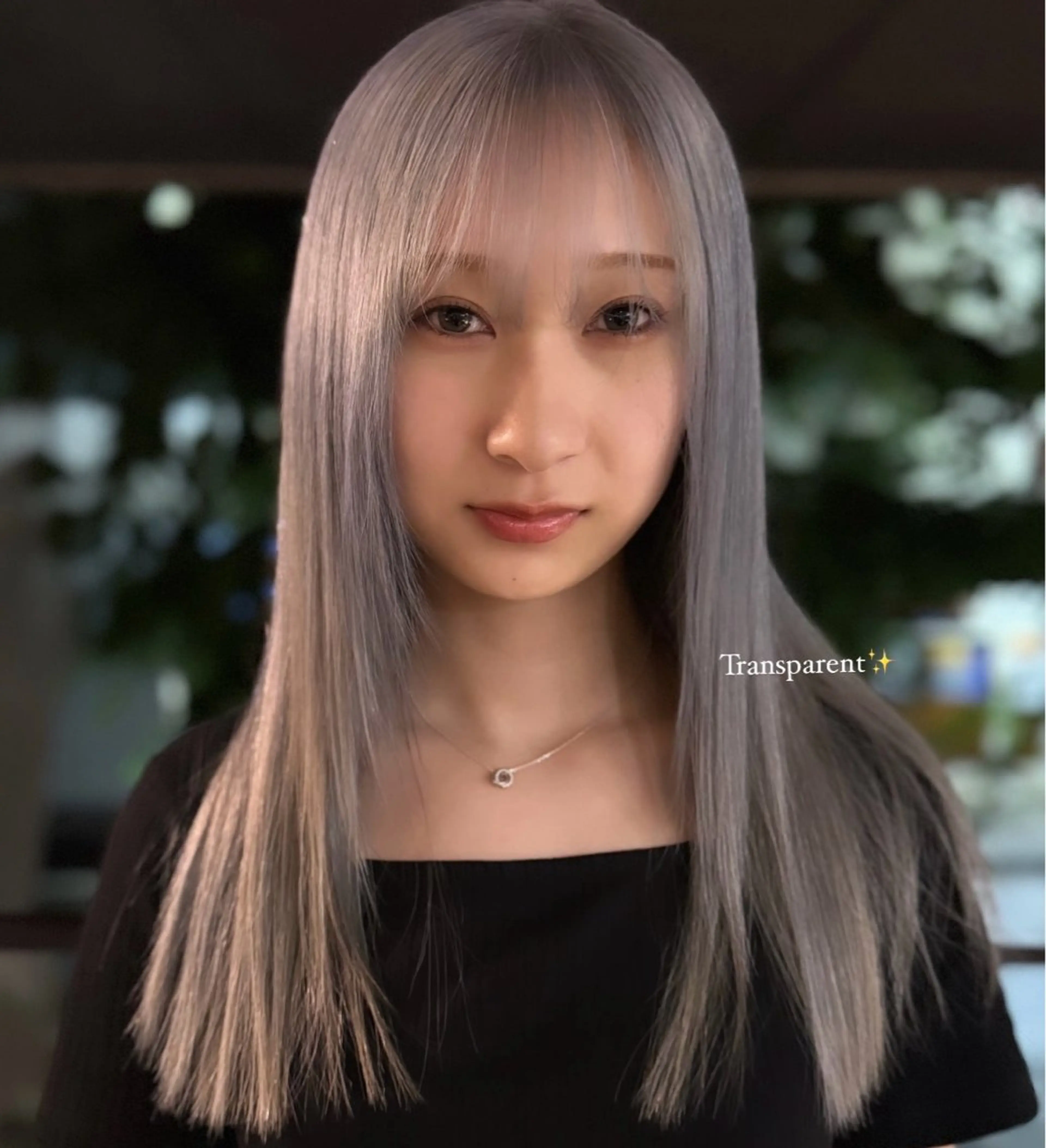 ロング カラー カット ヘアカラー レイヤーカット 大名　sakiのヘアスタイル
