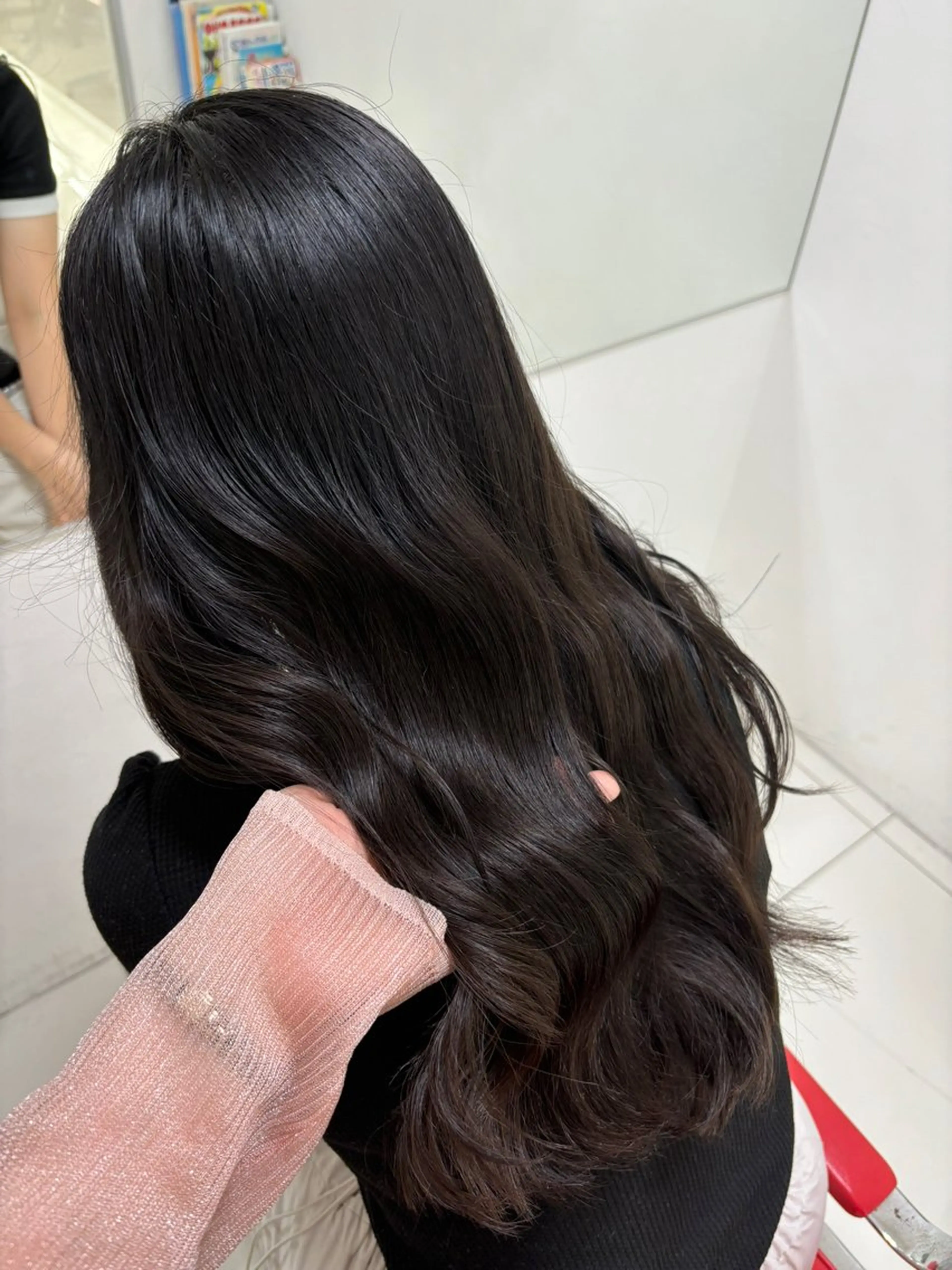 【🍑minimo限定🍑】ケア重視✨オージュア4stepトリートメント+炭酸泉お流し/シャンプーブロー込みの写真